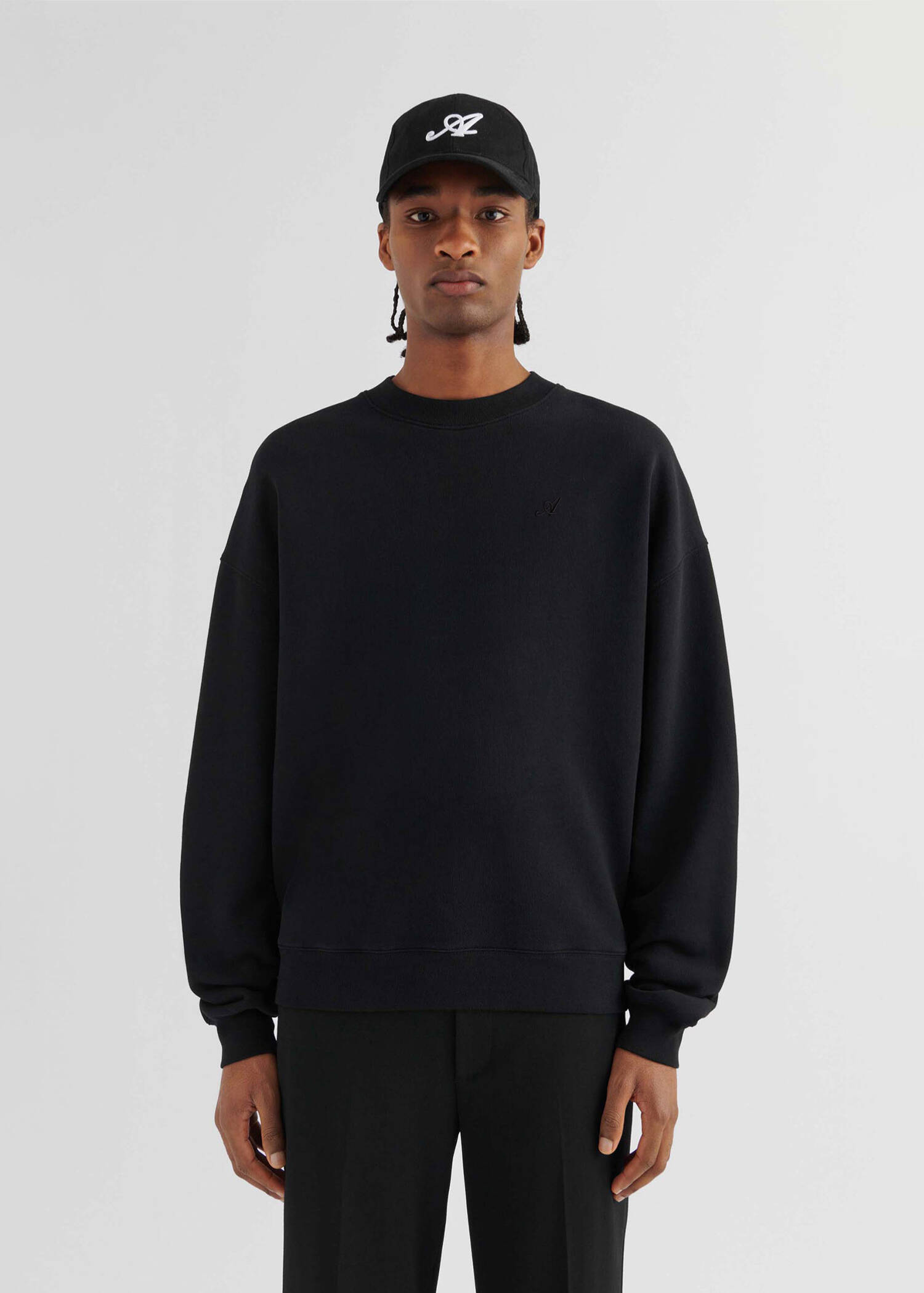 【関税込み】Axel Arigato ブラック Rook スウェットシャツ Axel Arigato logo-print Cotton T-shirt | Black | FARFETCH IN