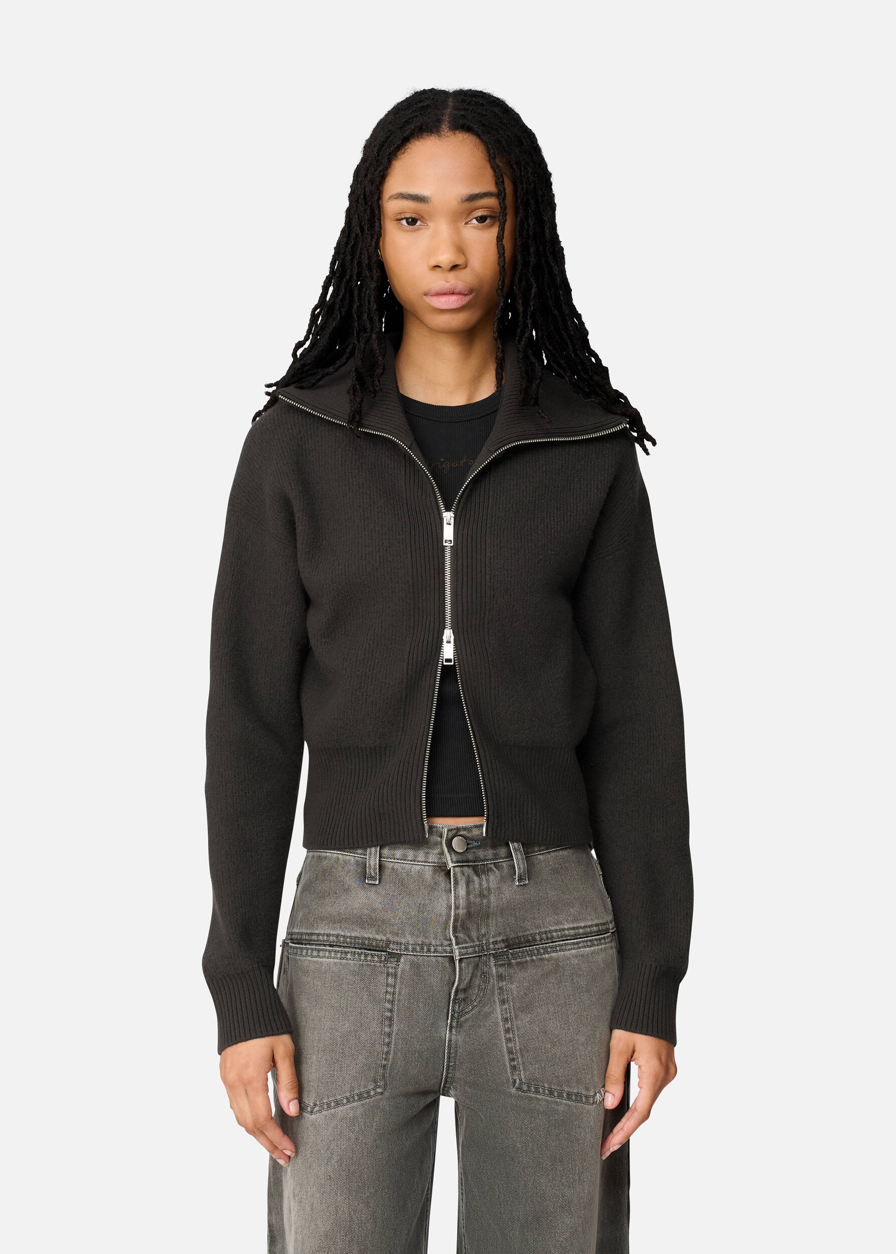 トップス arigatougozaimasu. AXEL ARIGATO - Verve Zip-Up Cardigan