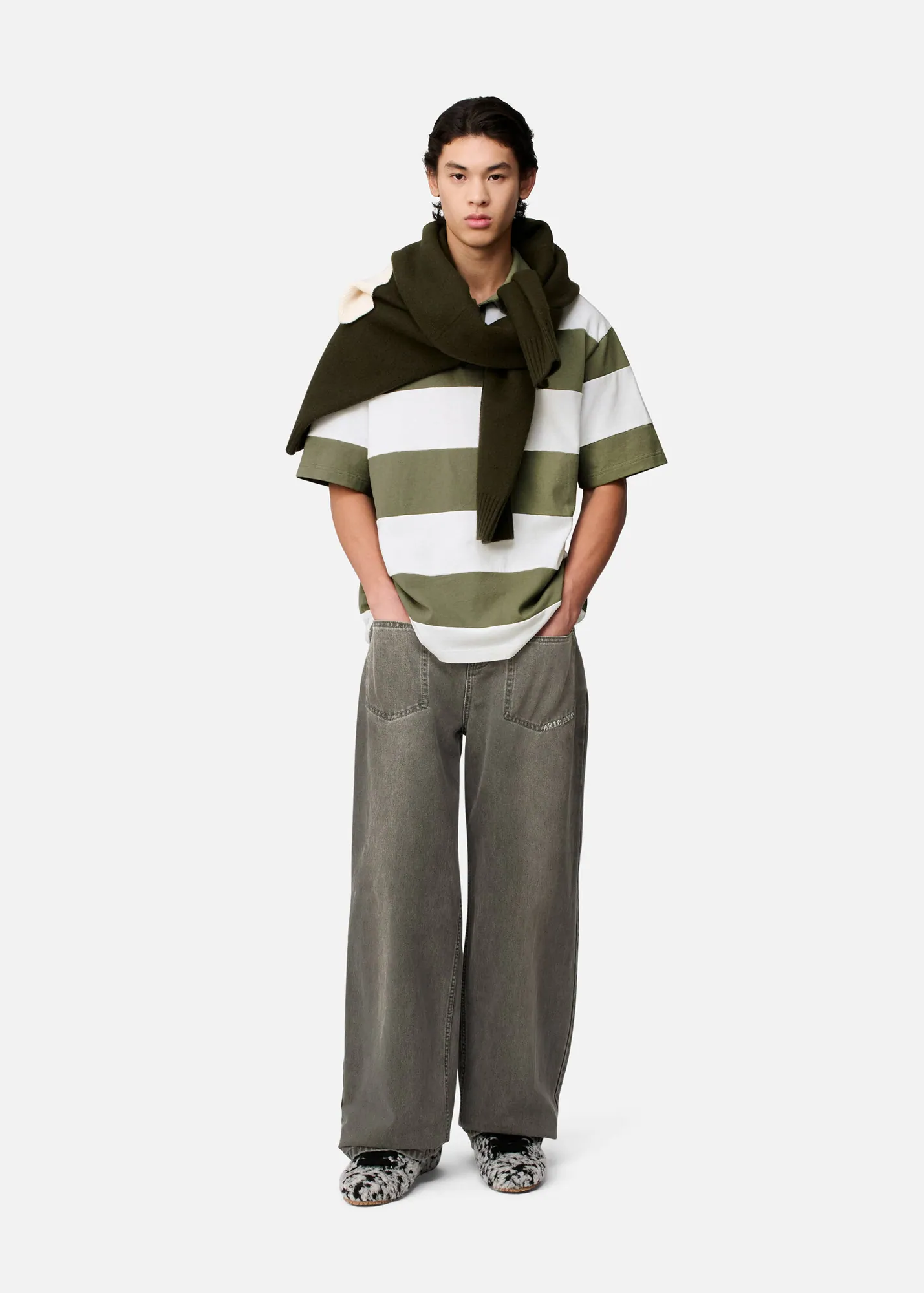 Striped Polo T-Shirt