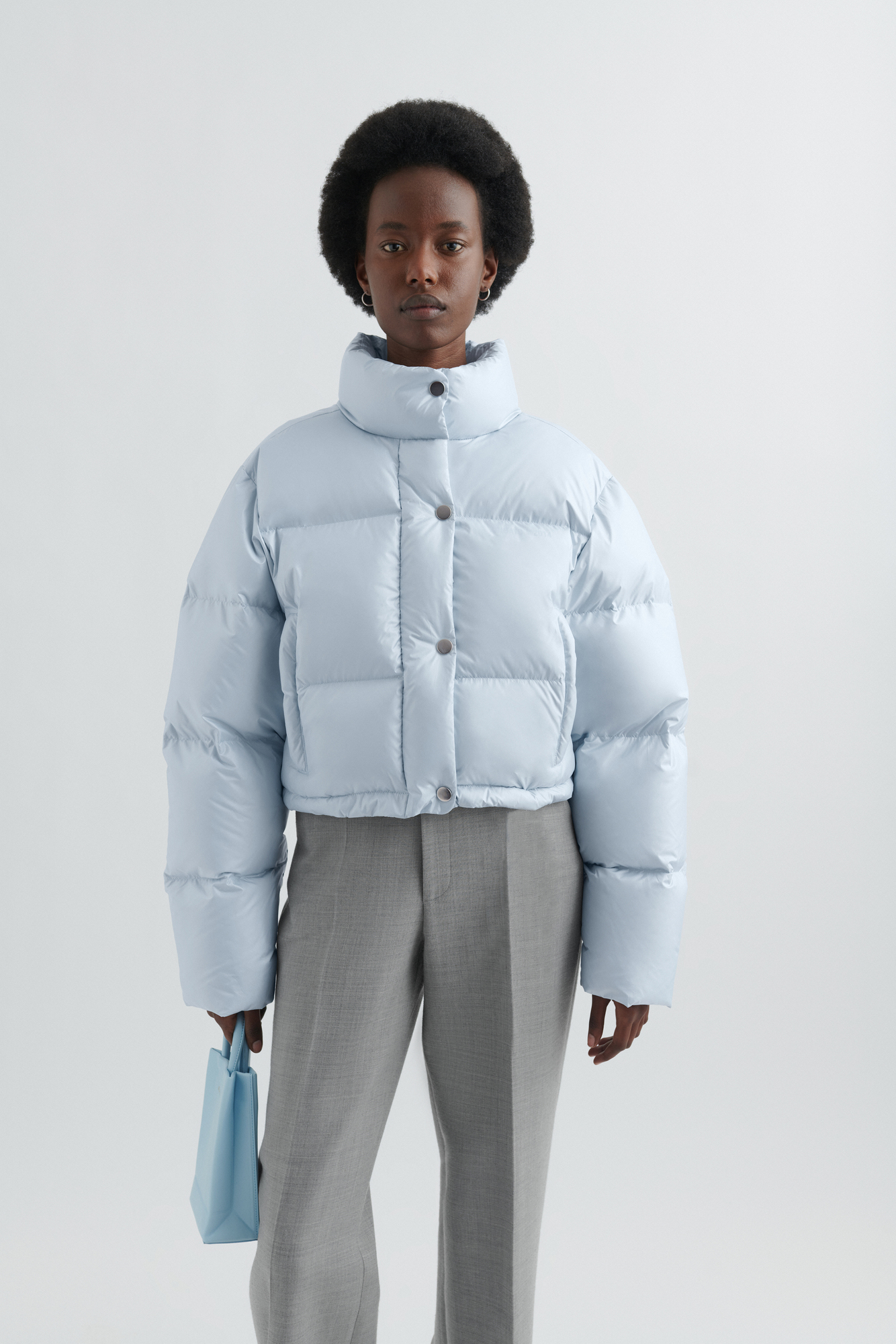 Enigma Cropped Puffer Jacket