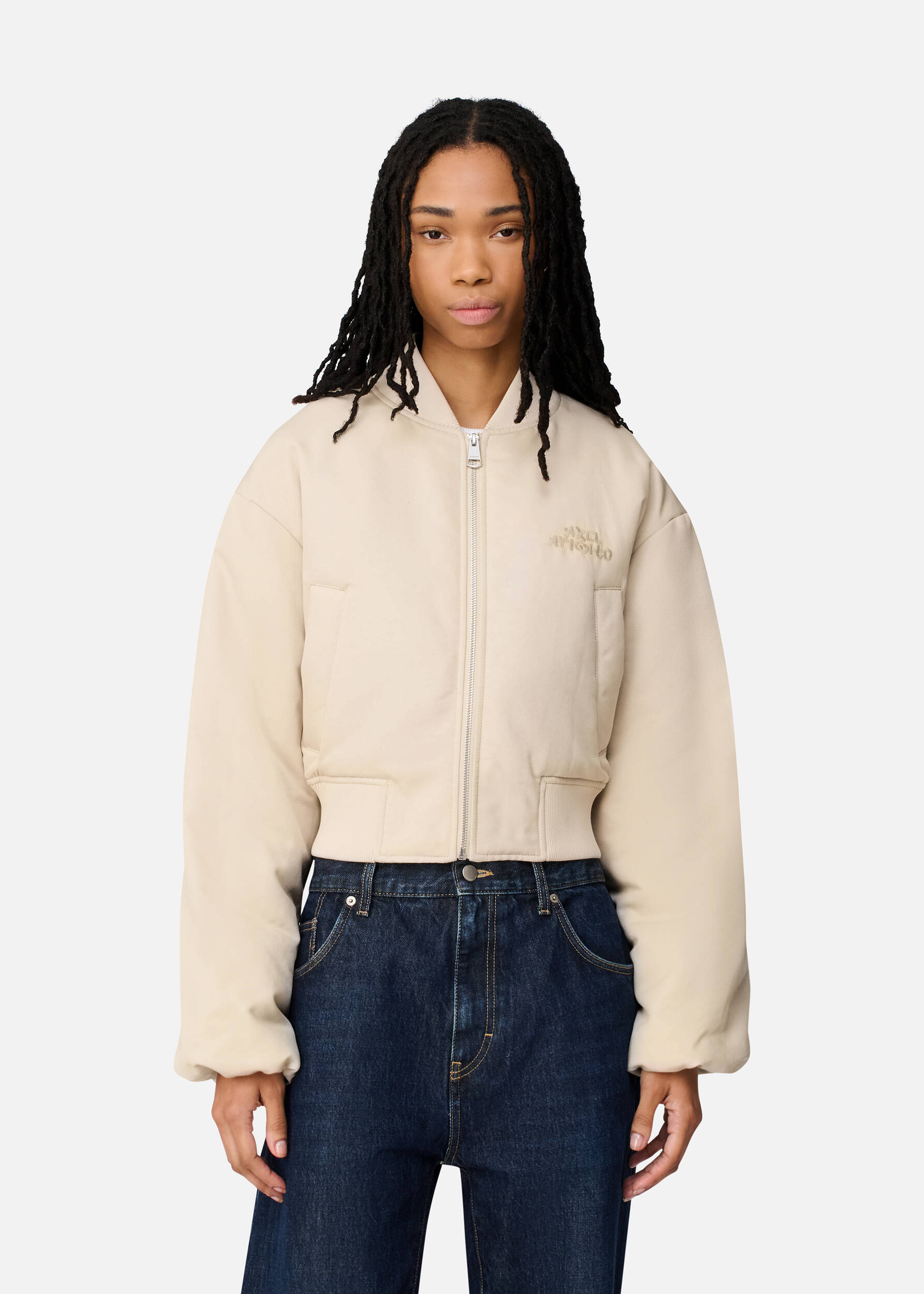 Axel Arigato デニムジャケットベージュ L AXEL ARIGATO - Lola Bomber Jacket