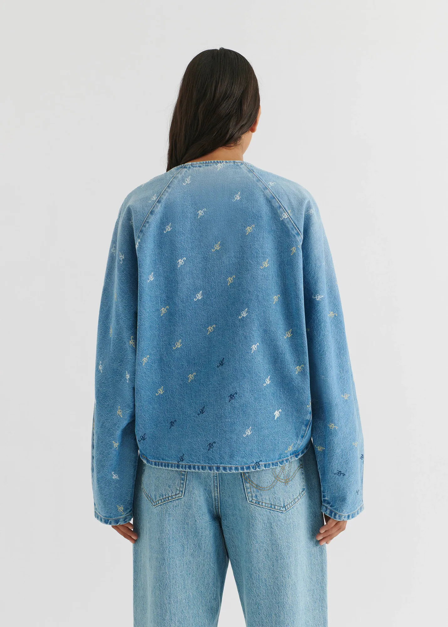 Daisy Script A Sweatshirt