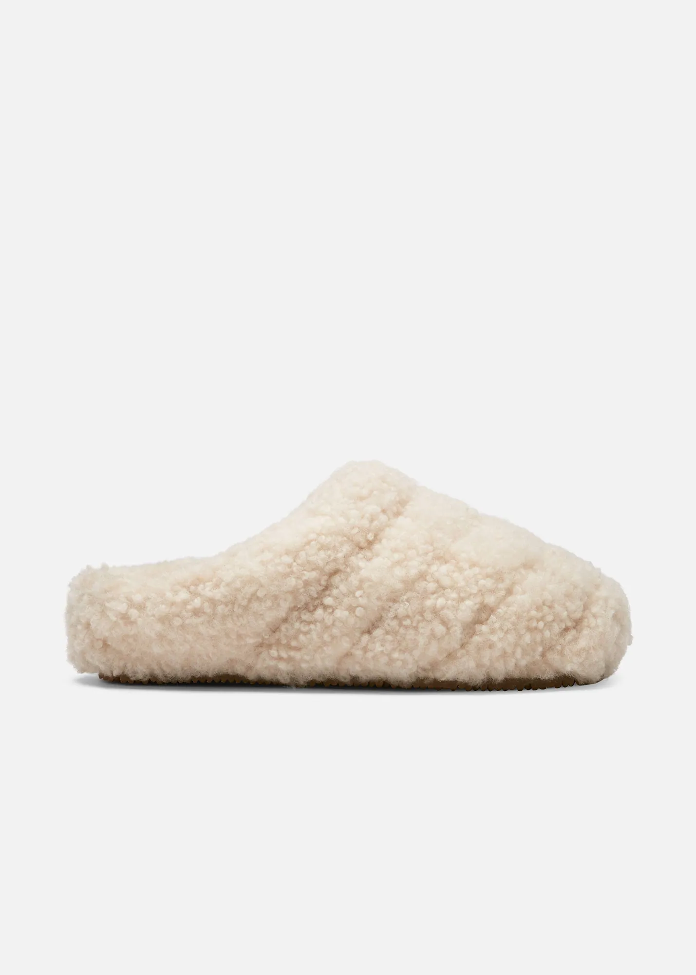 Snail Shearling Mule