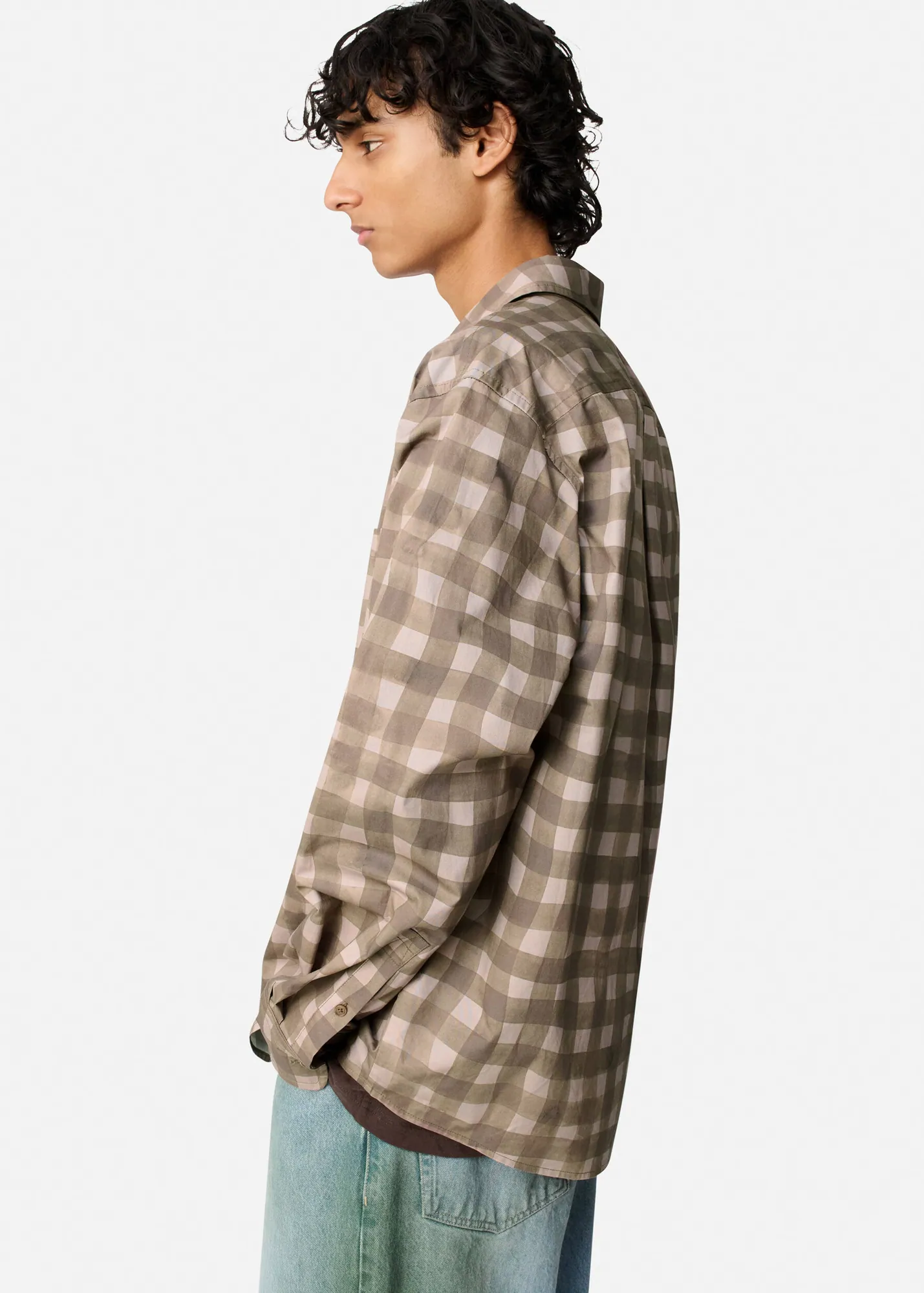Distort Gingham Shirt