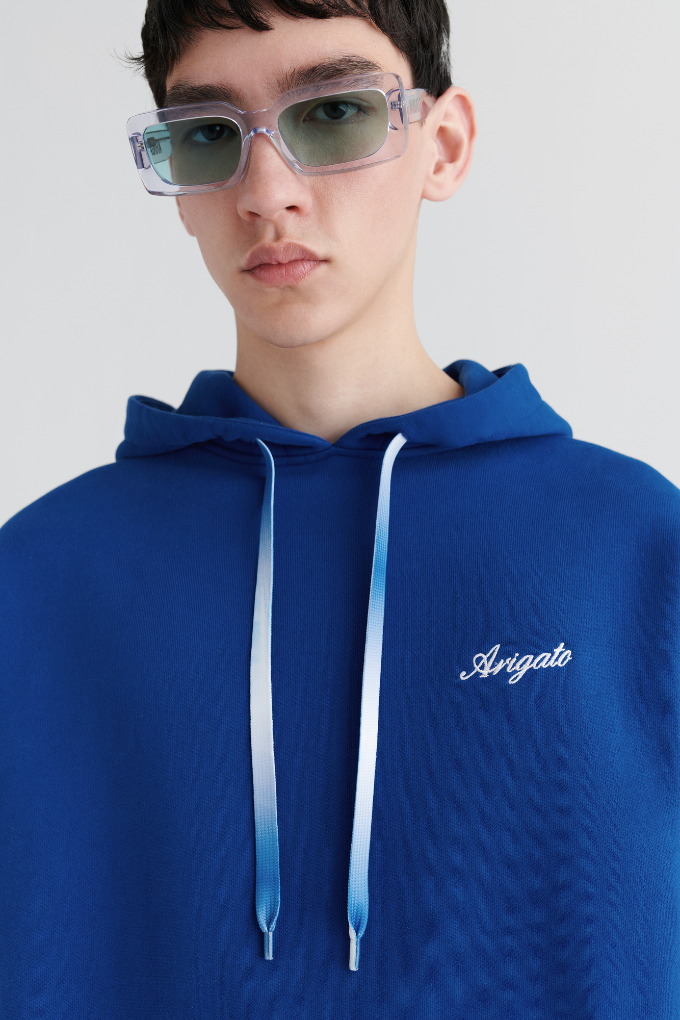 Chopped Ombré Hoodie