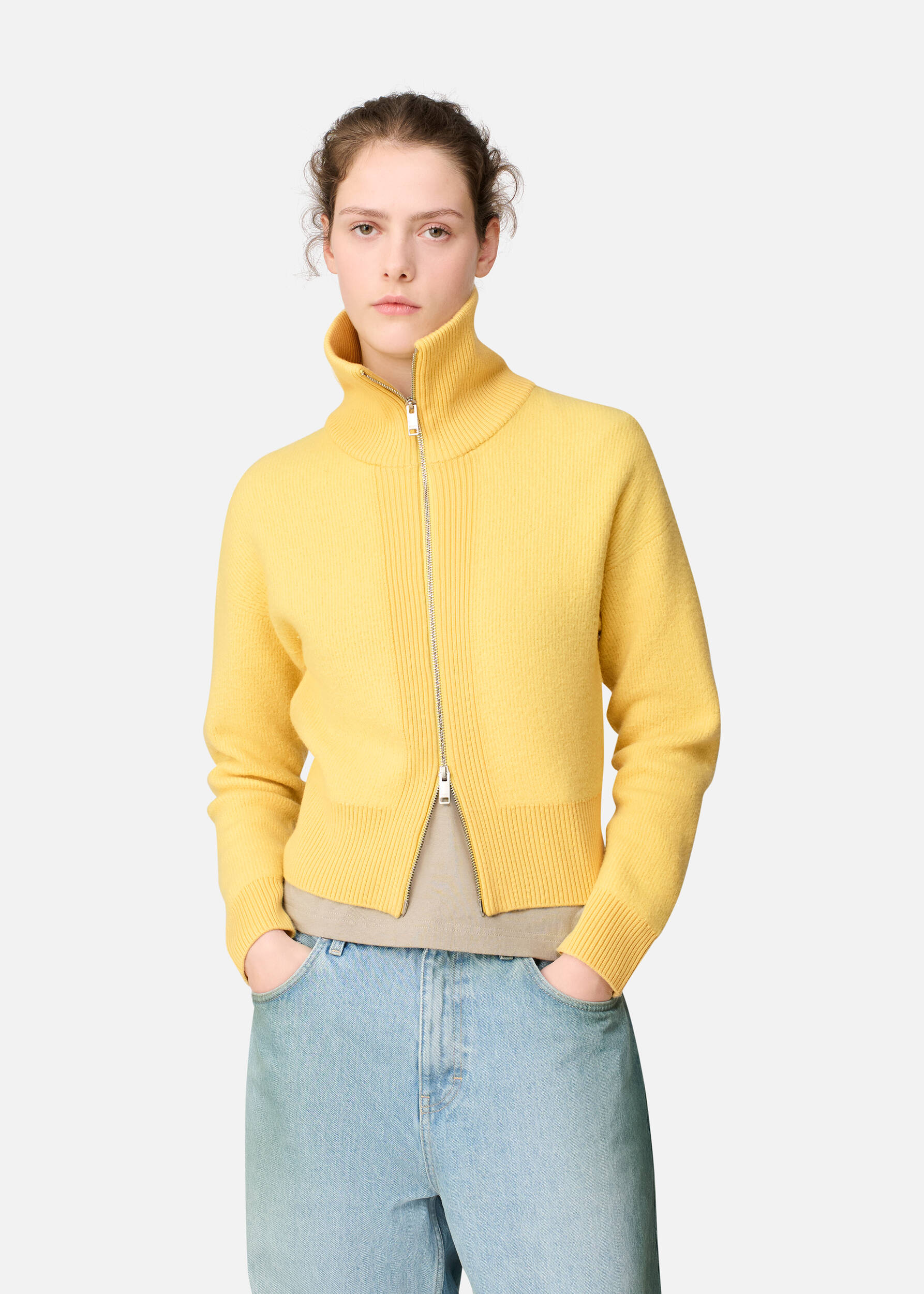 AXEL ARIGATO - Verve Zip-Up Cardigan