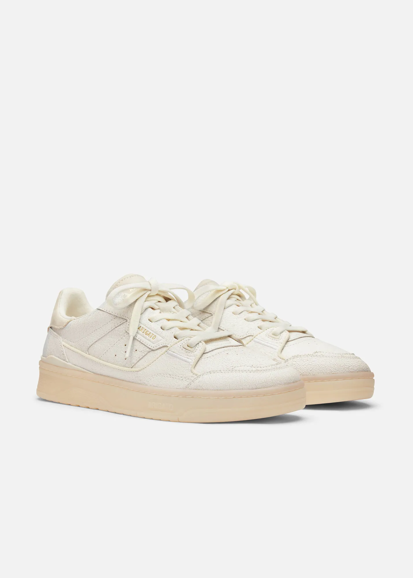 Clay Crackled Sneaker