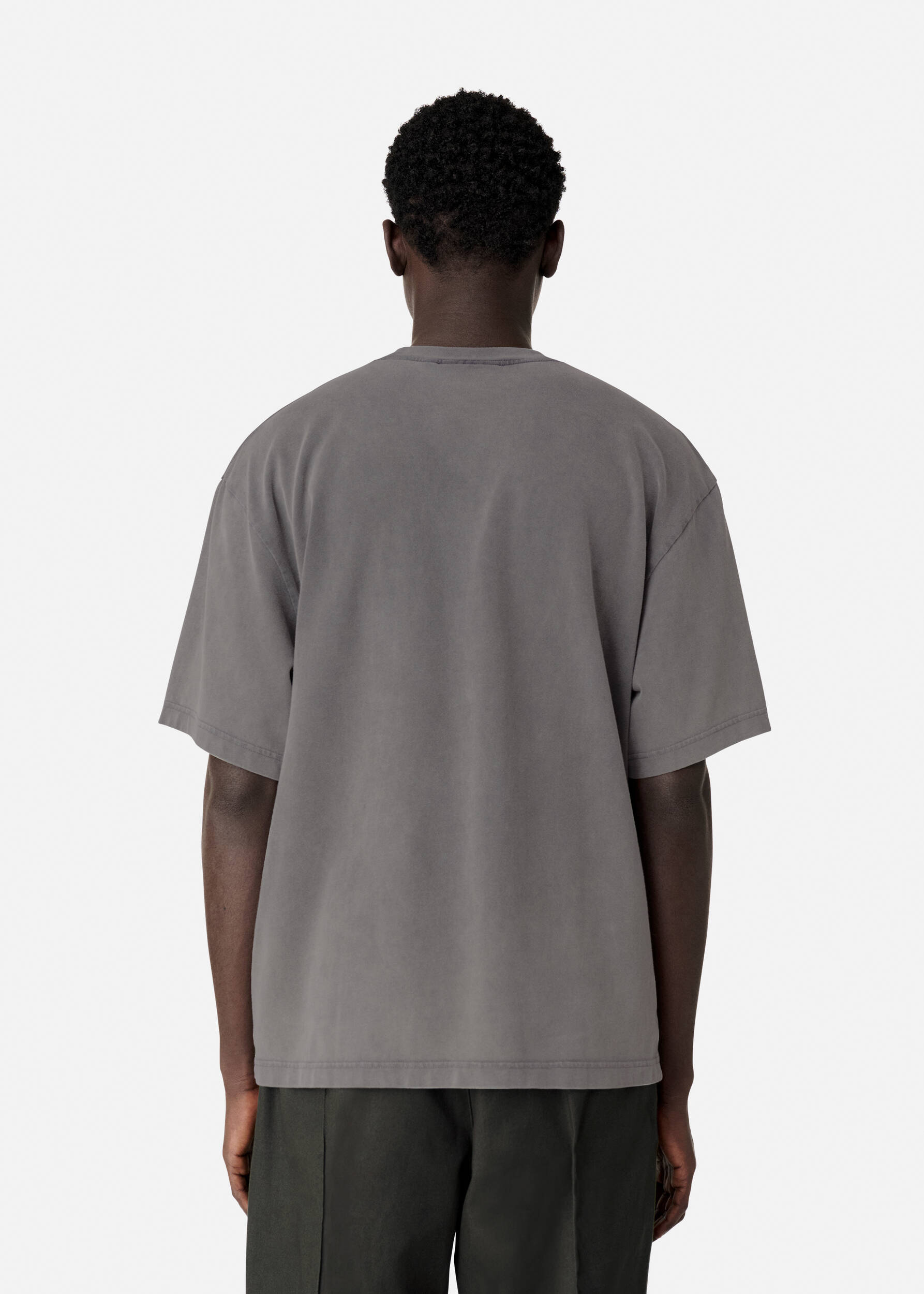 AXEL ARIGATO｜ (Distort T-Shirt (A3118002 STEELGREY)) AXEL ARIGATO - Distort T-Shirt