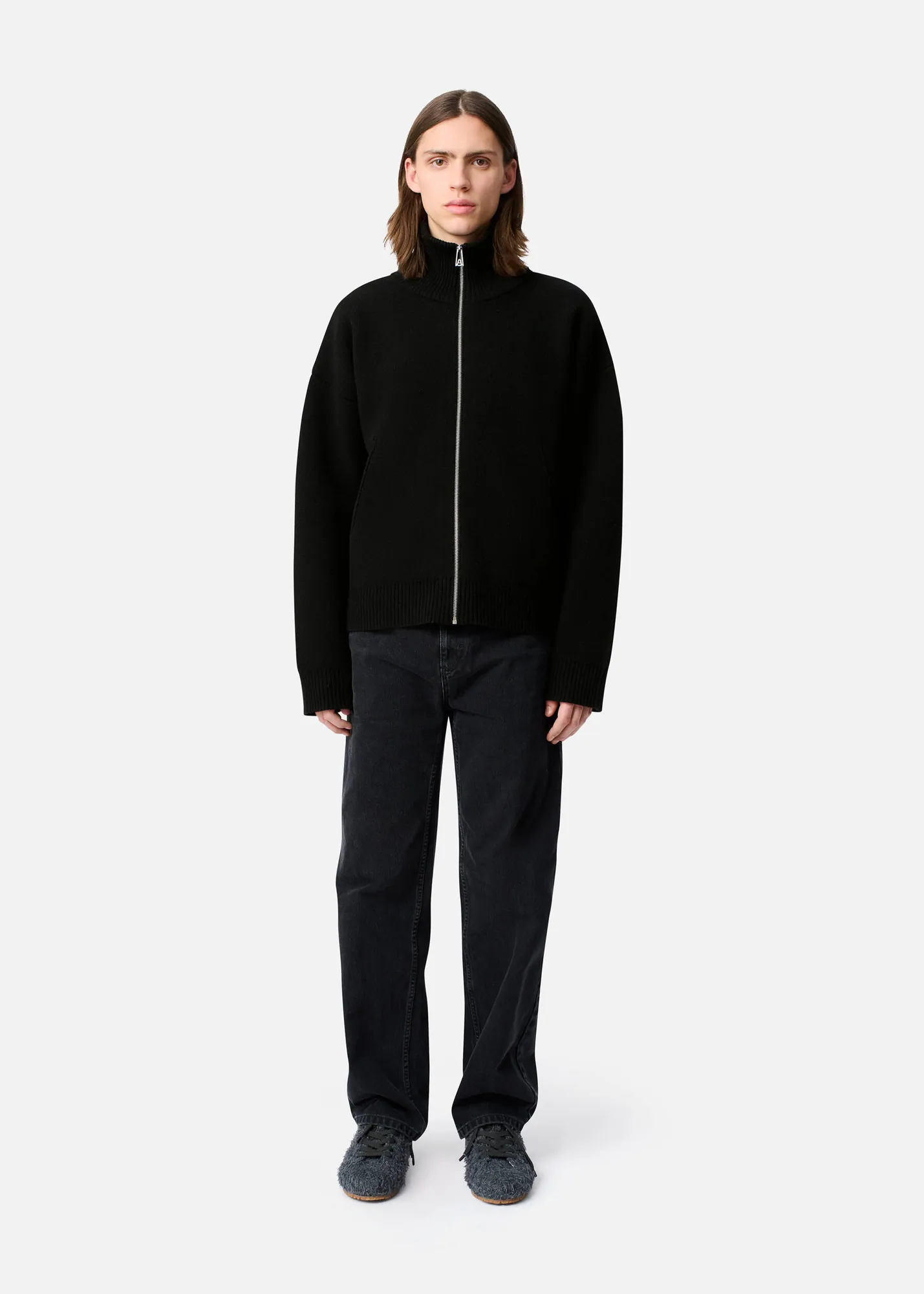 Core Zip-Up Sweater