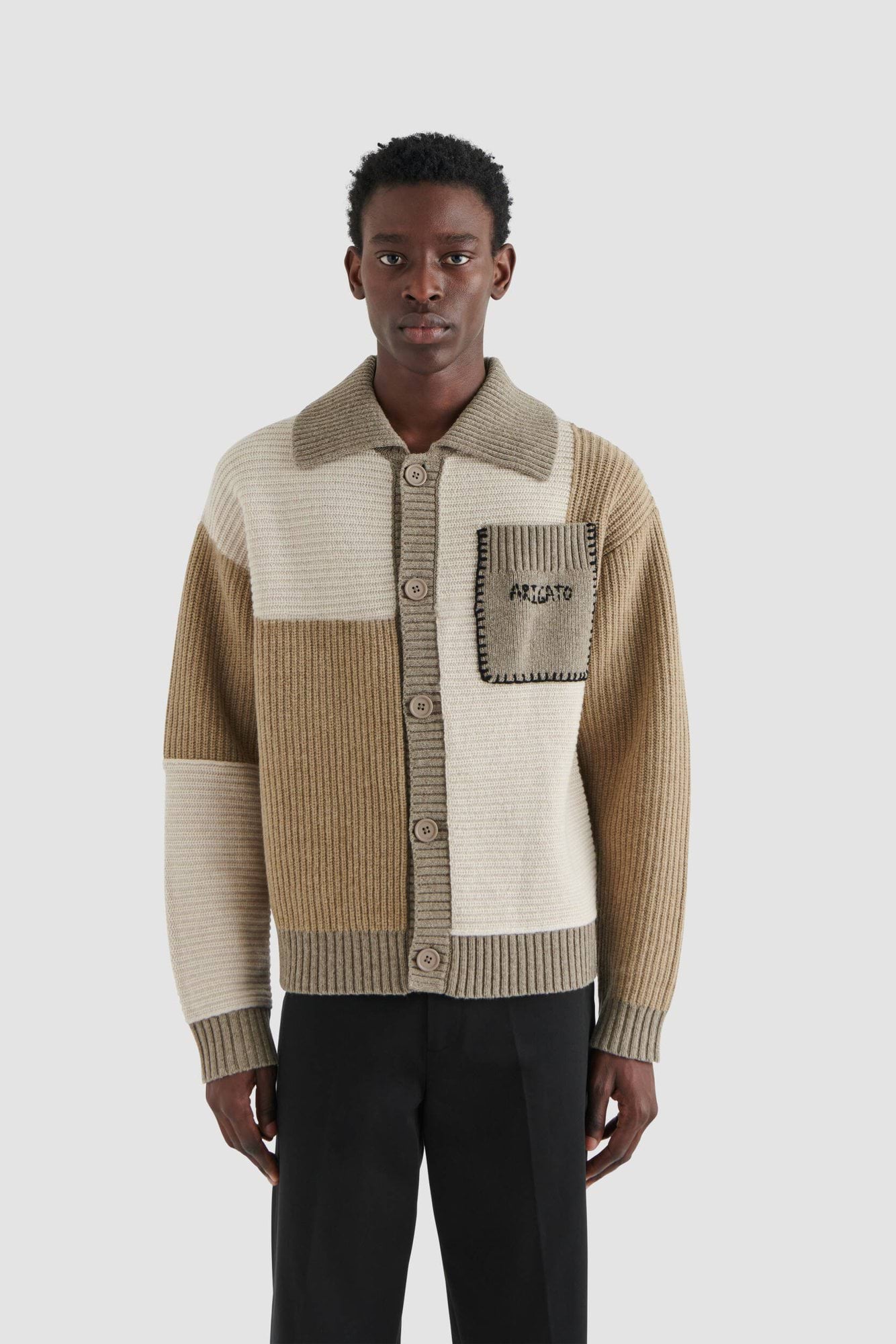 Franco Patch Cardigan