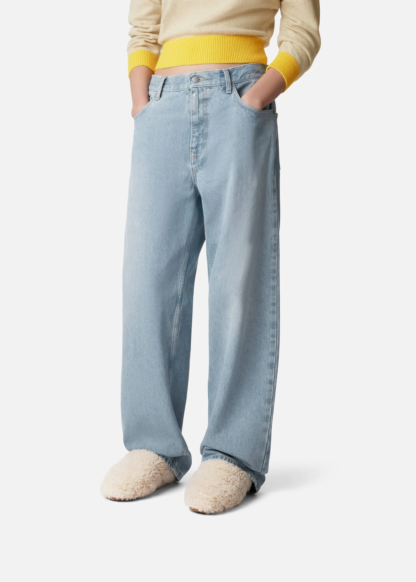 Snail Shearling Mule