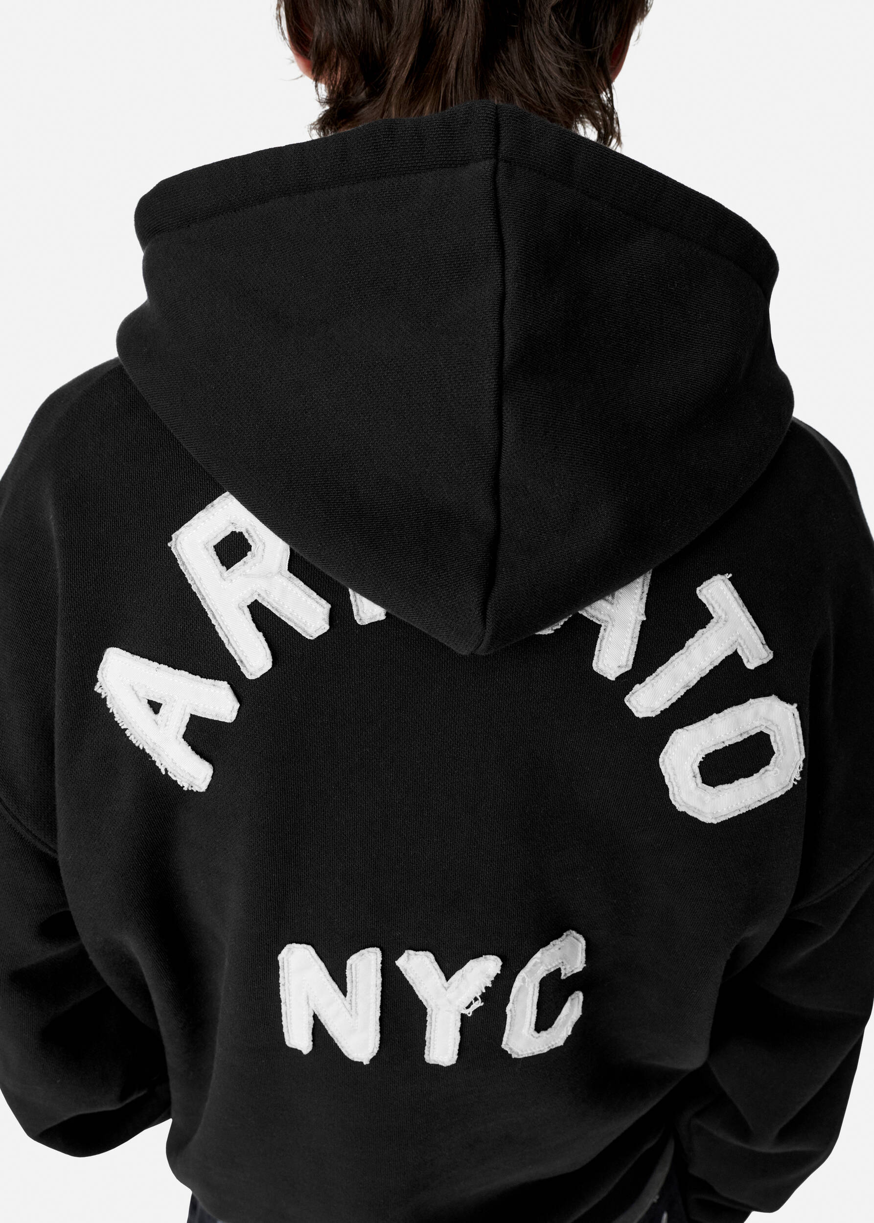 【関税込み】Axel Arigato ブラック NYC フーディ AXEL ARIGATO - NYC Hoodie