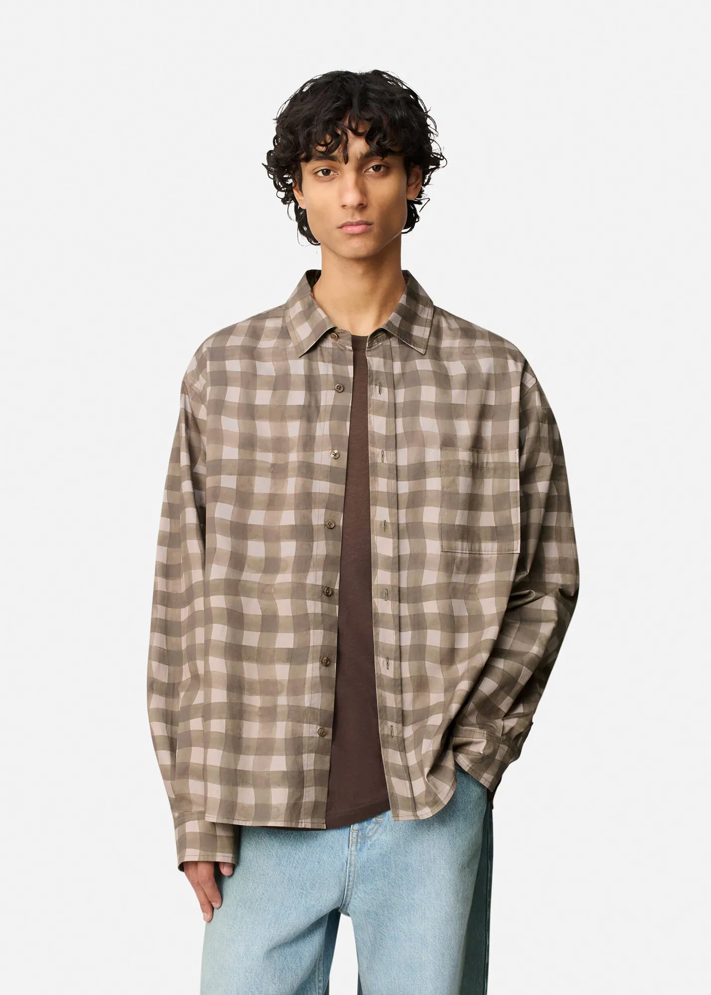 Distort Gingham Shirt