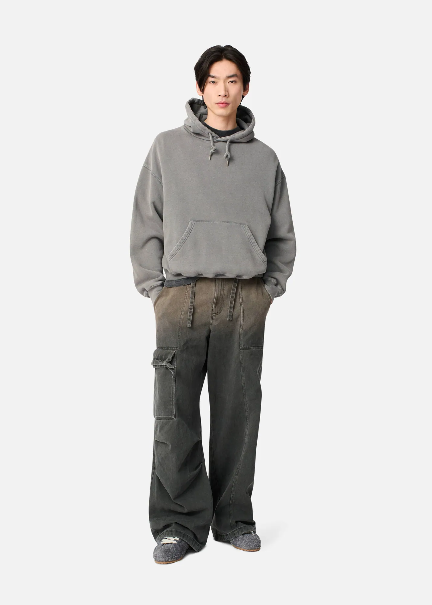 Distort Washed Hoodie