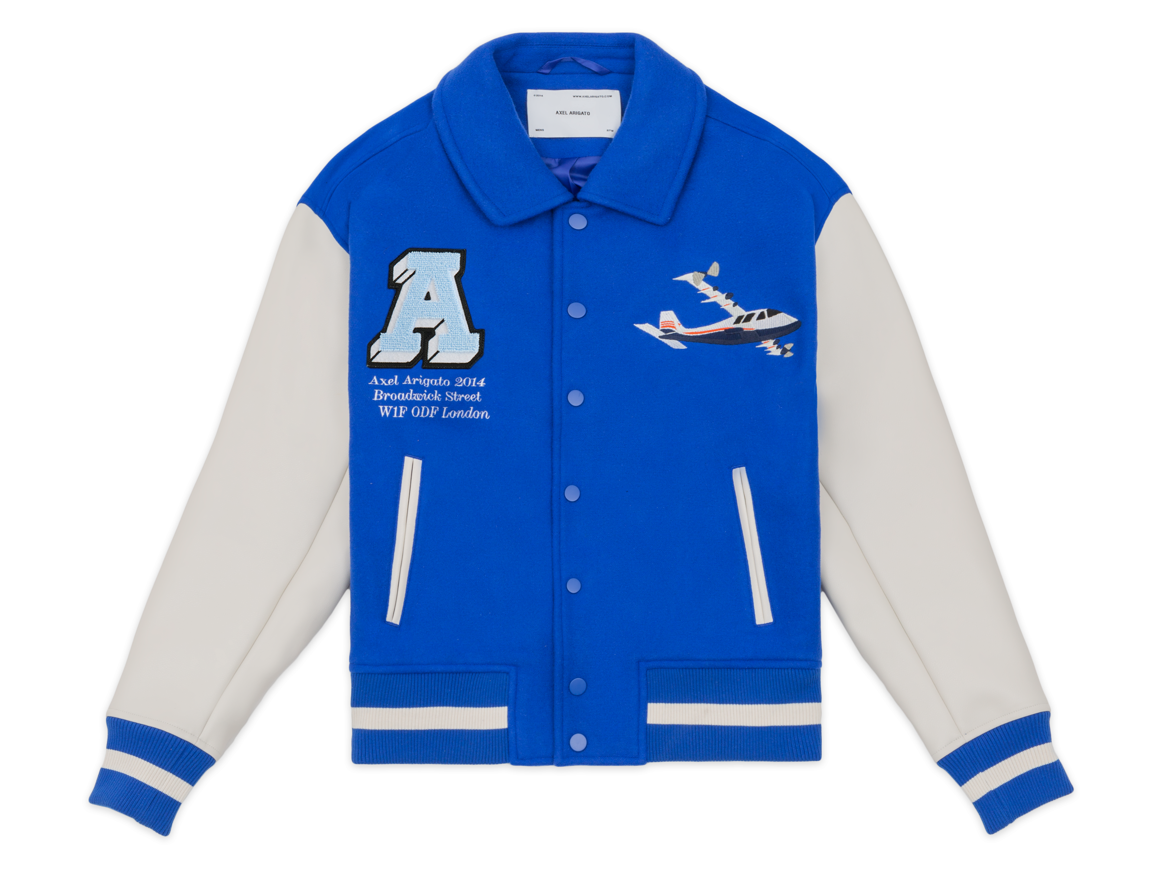 axel arigato varsity jacket