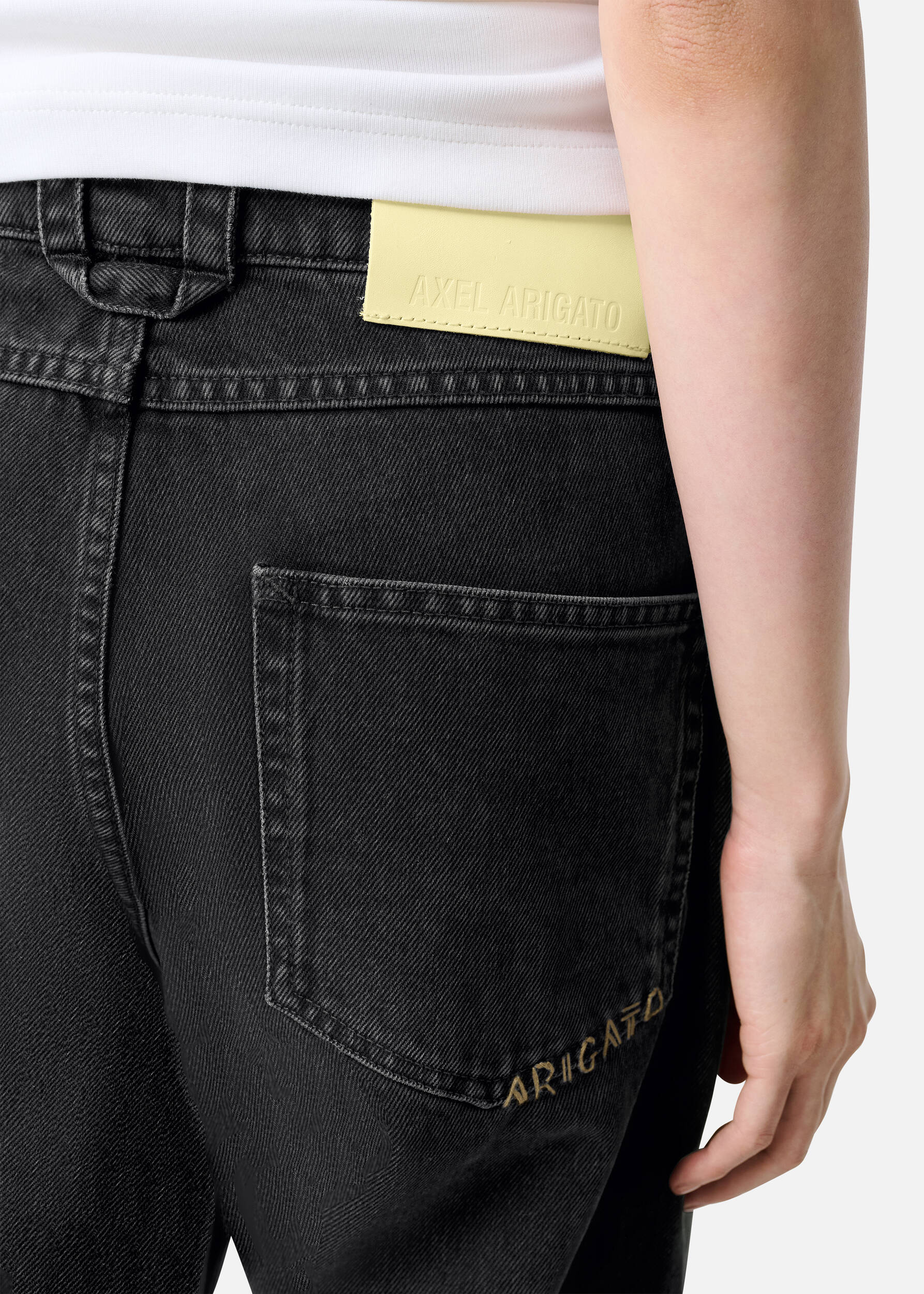 AXEL ARIGATO - Sly Mid-Rise Jeans