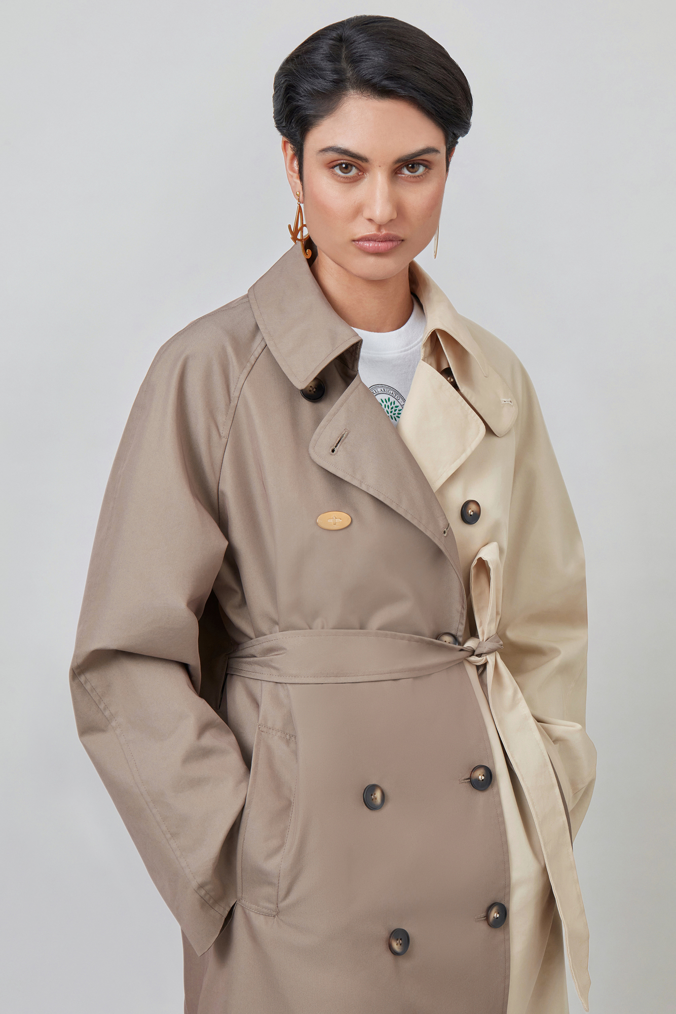 AA x Mulberry Trench Coat