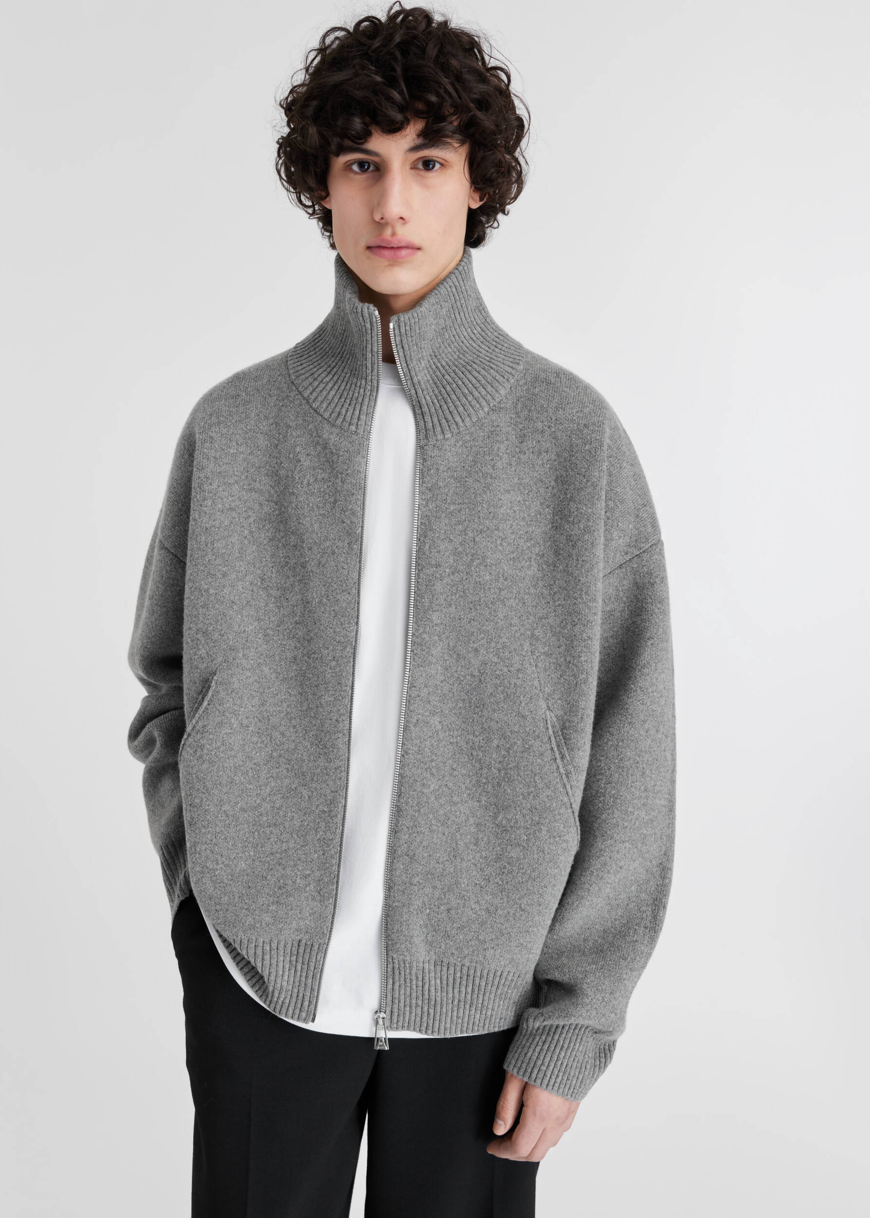 Core Zip-Up Sweater