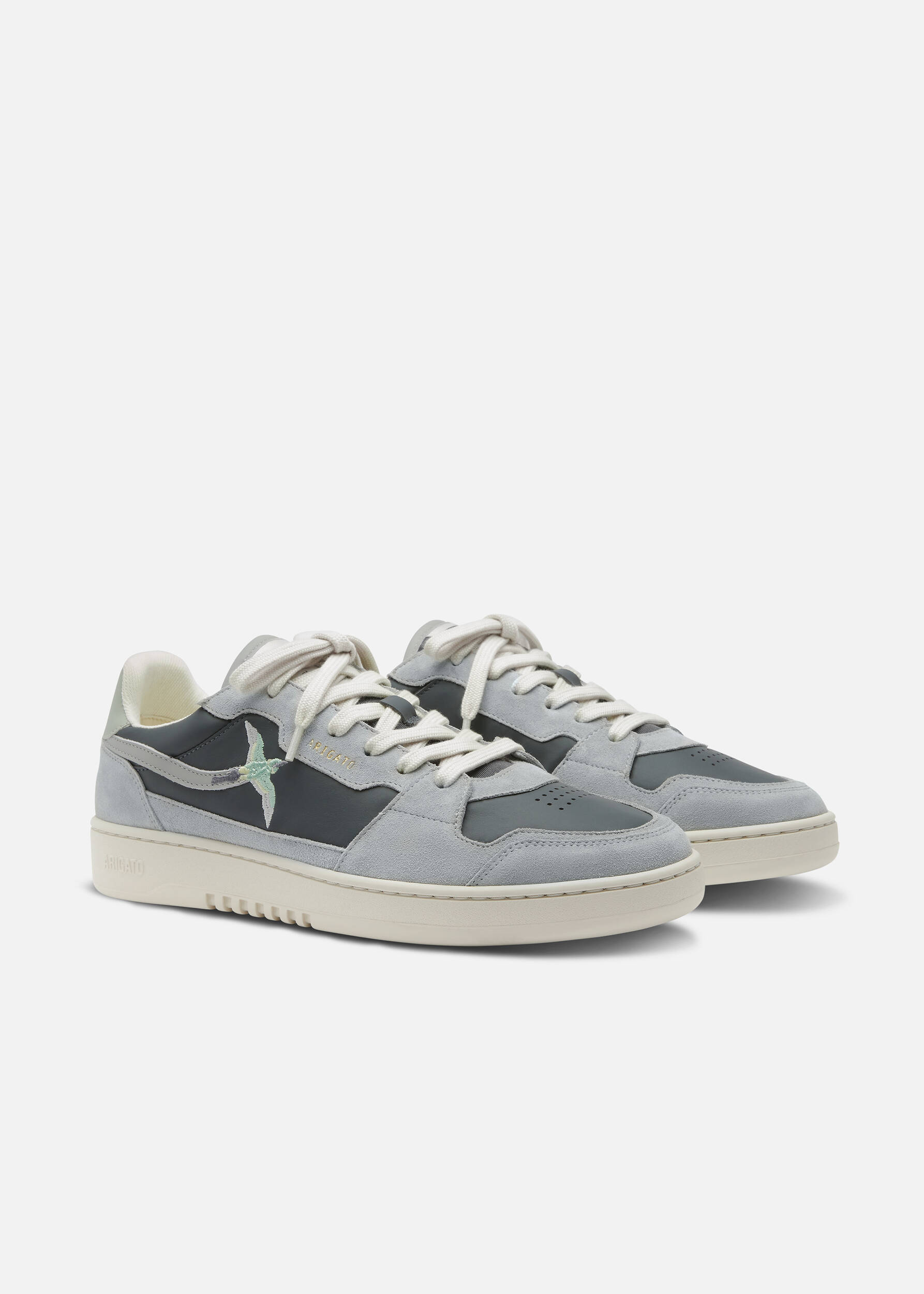 スニーカー Genesis Neo sneakers - Axel Arigato - Leather - Beige/Green Axel Arigato Genesis Neo lace-up Sneakers | Neutrals | FARFETCH
