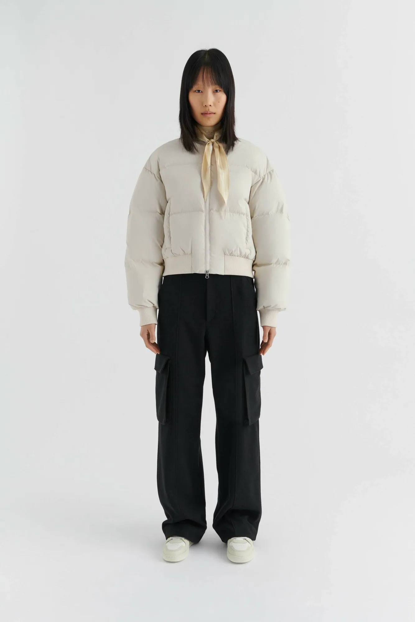 Zoe Down Bomber Jacket