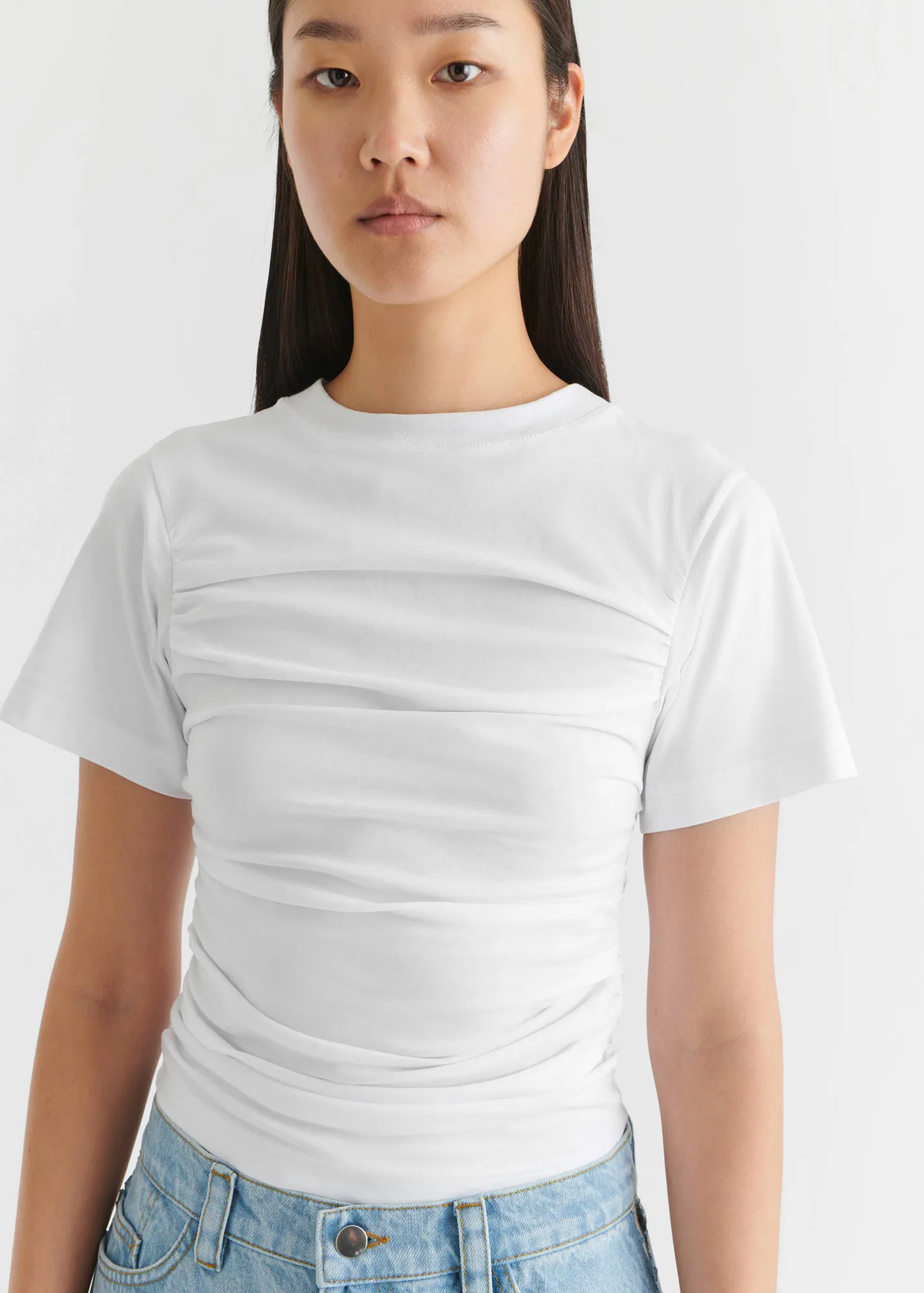 Ria Gathered T-Shirt