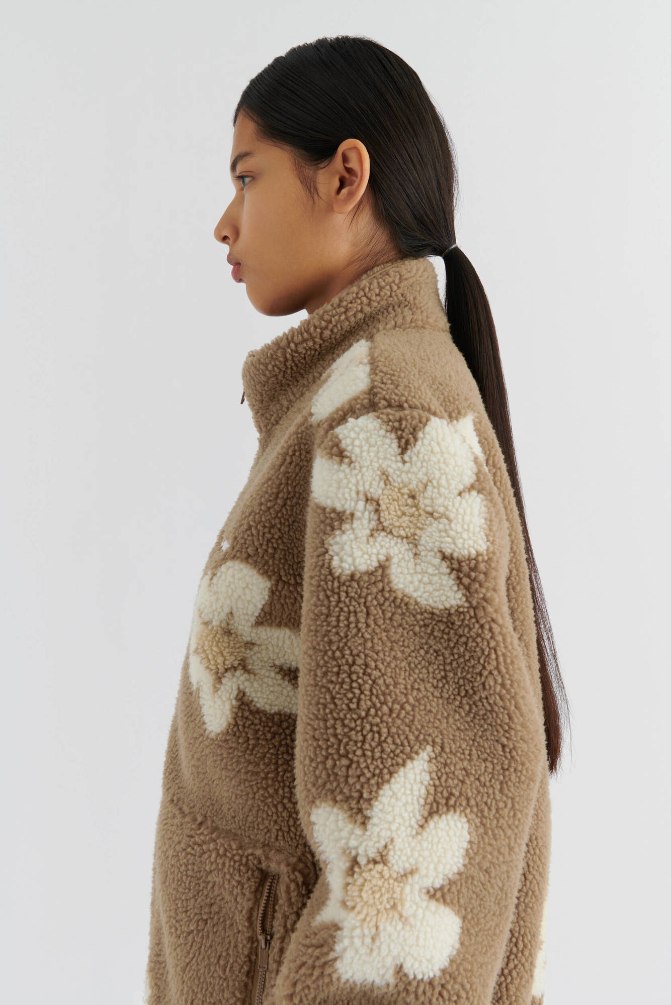 Billie Flower Fleece Jacket
