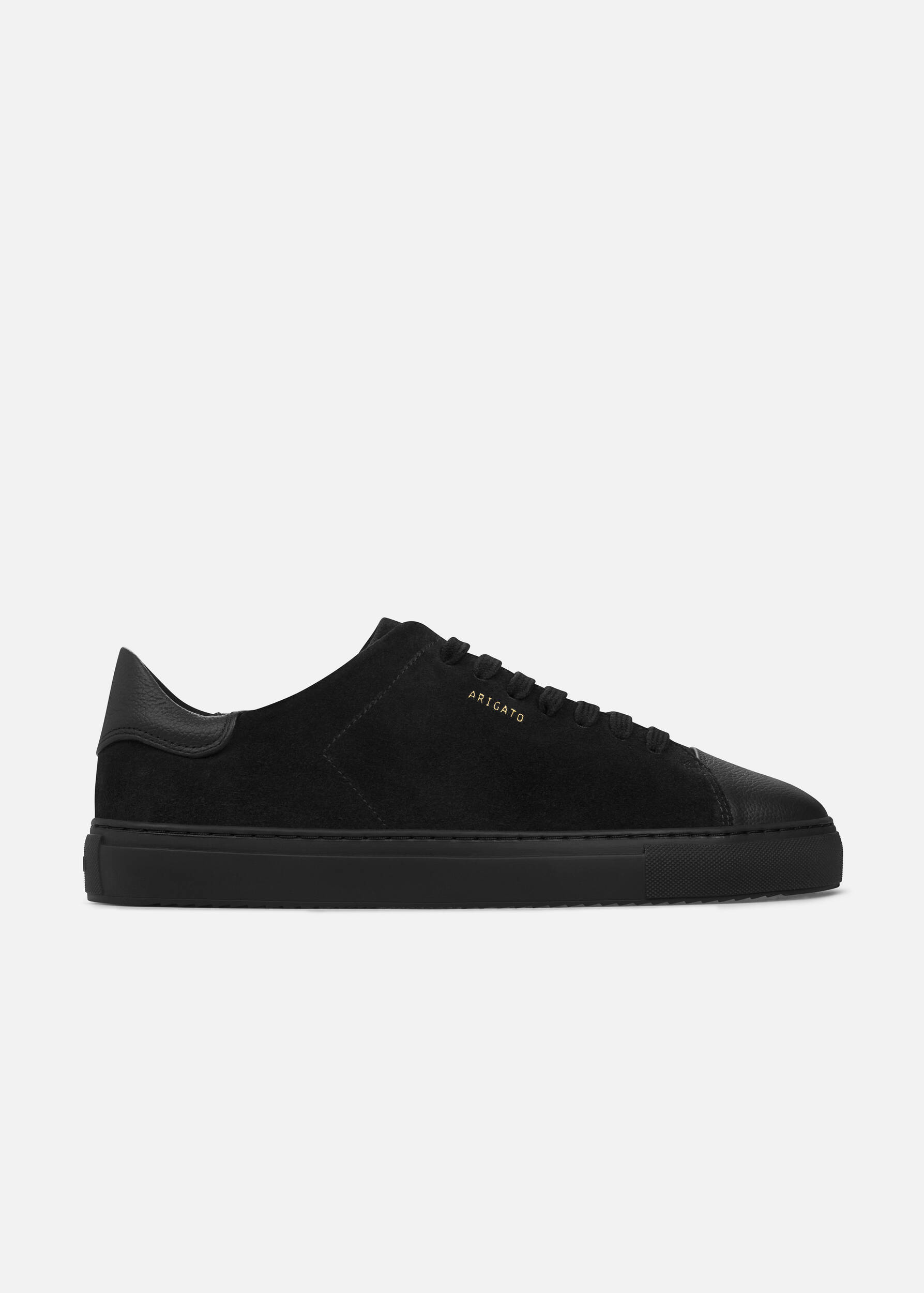 Axel arigato platform sneaker black suede online