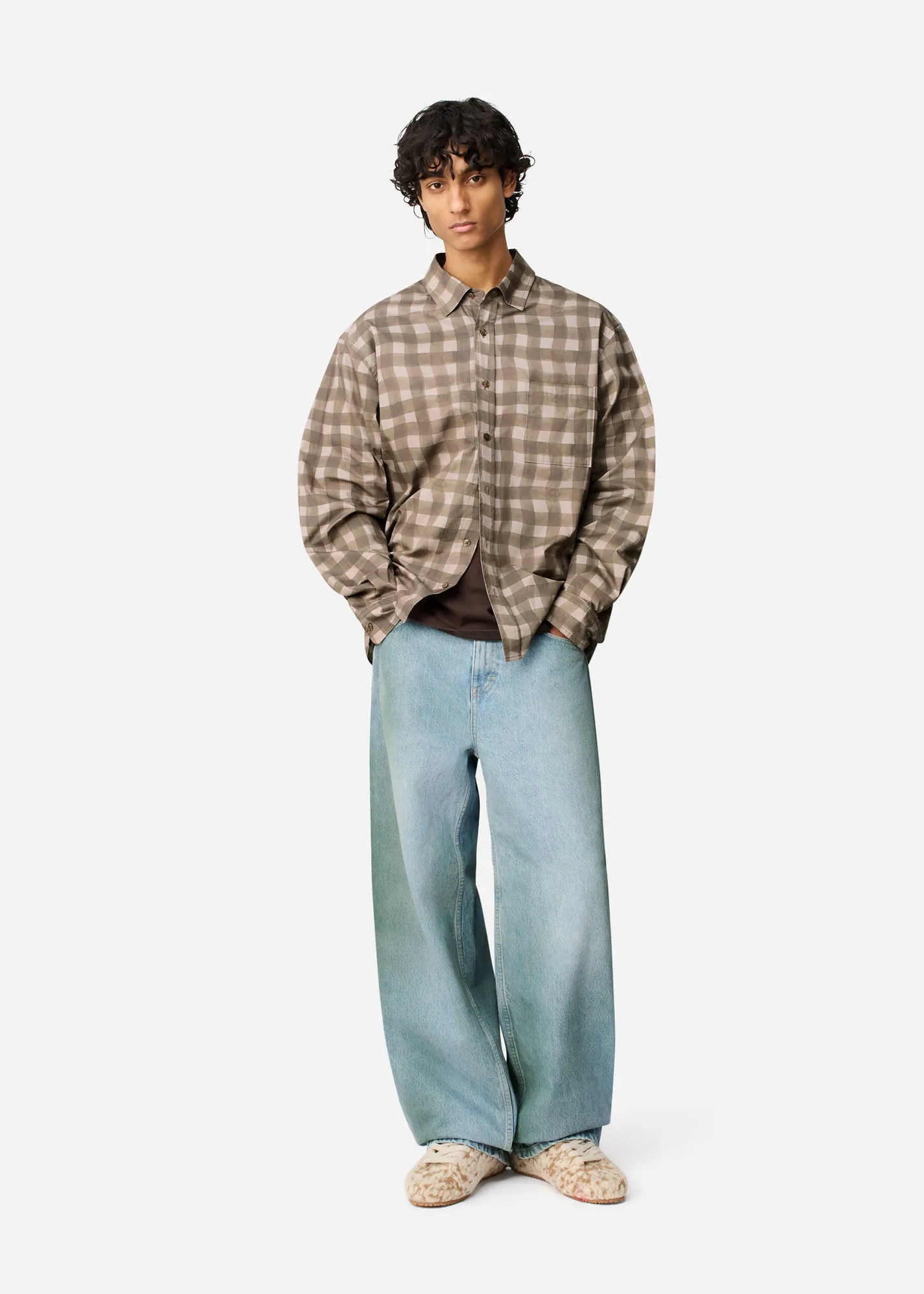 Distort Gingham Shirt