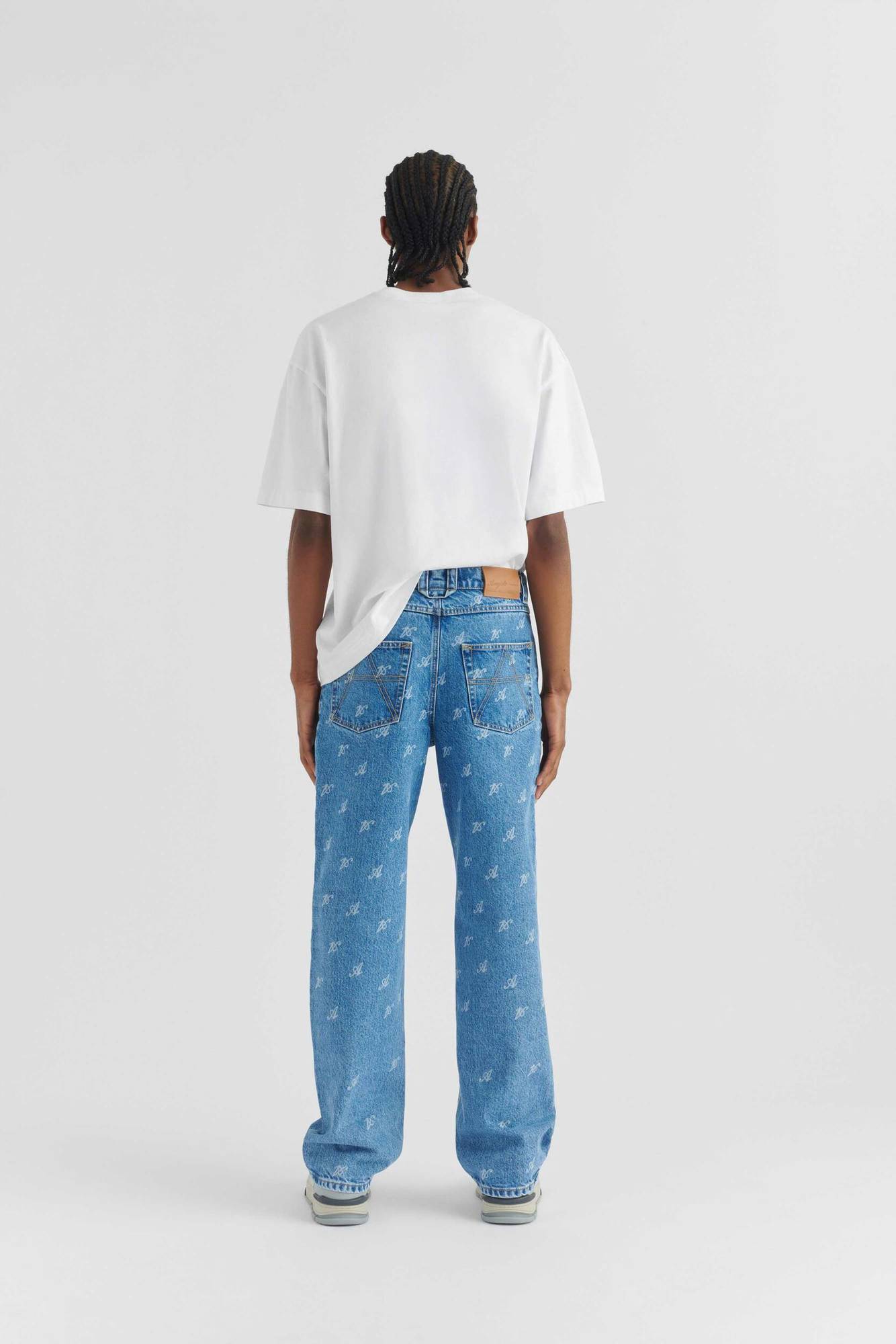 Faded Signature Zine Jeans