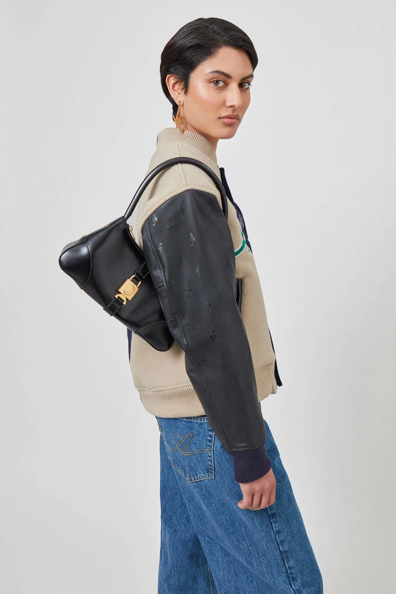 AA x Mulberry Top Handle Bag