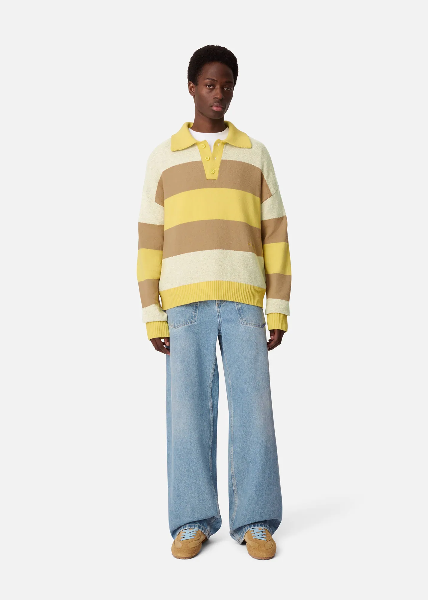 Marine Polo Sweater