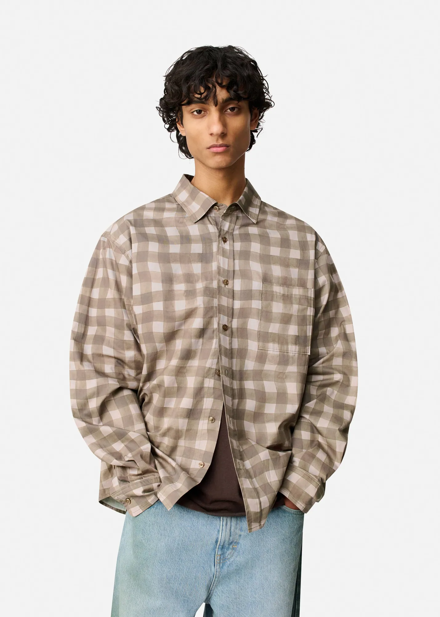 Distort Gingham Shirt