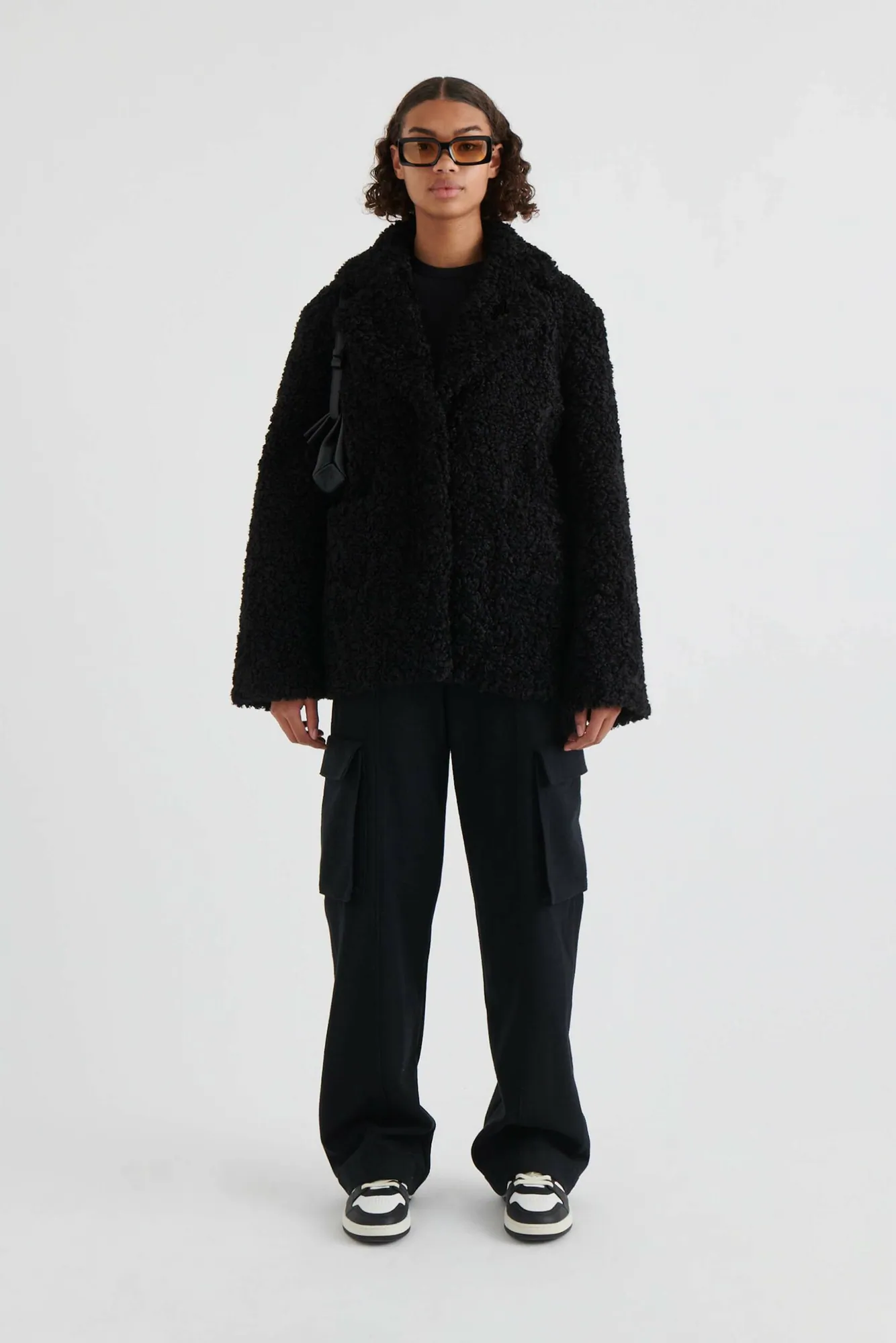 Arlo Faux Shearling Blazer