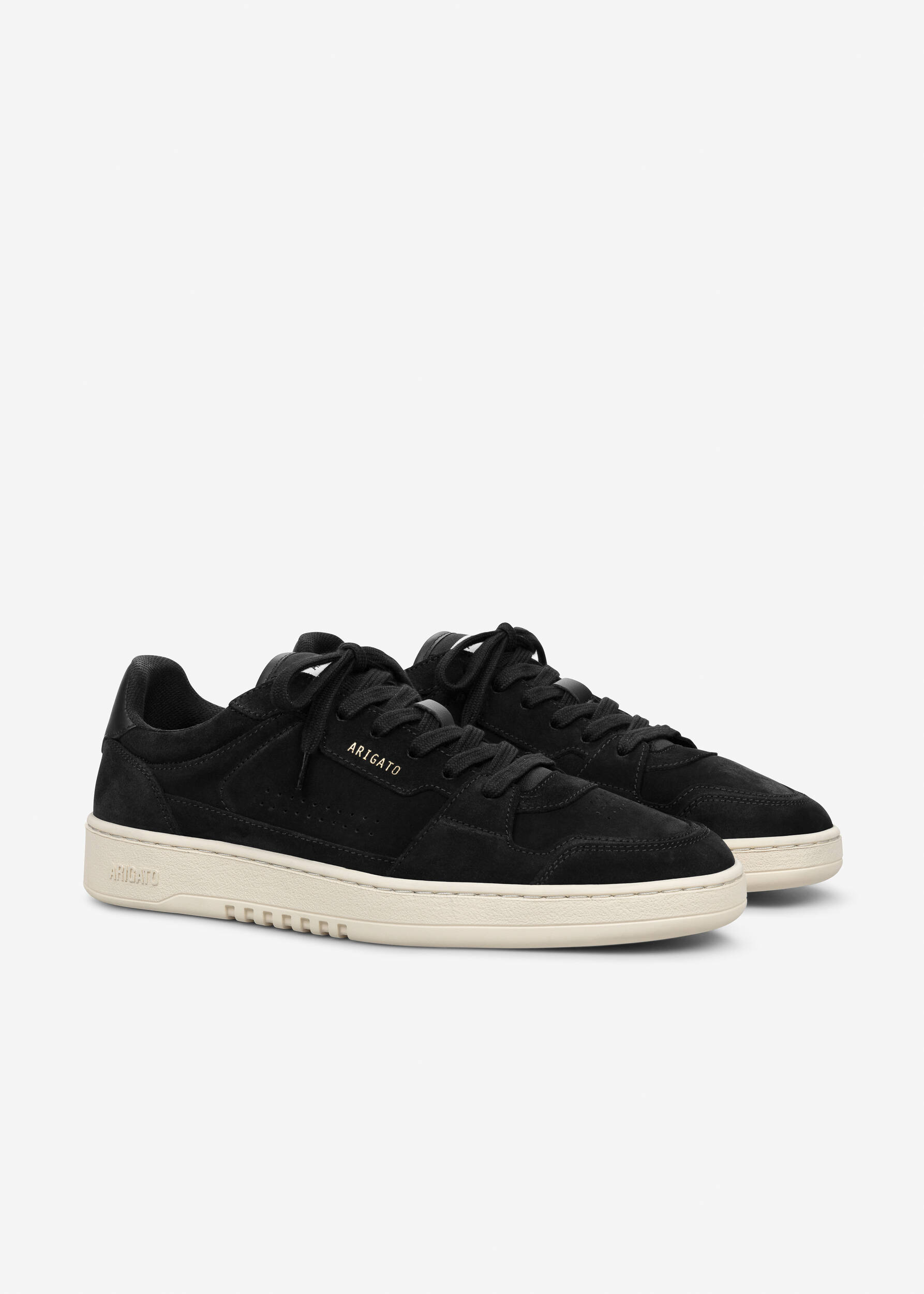 Axel arigato platform sneaker black suede leather online