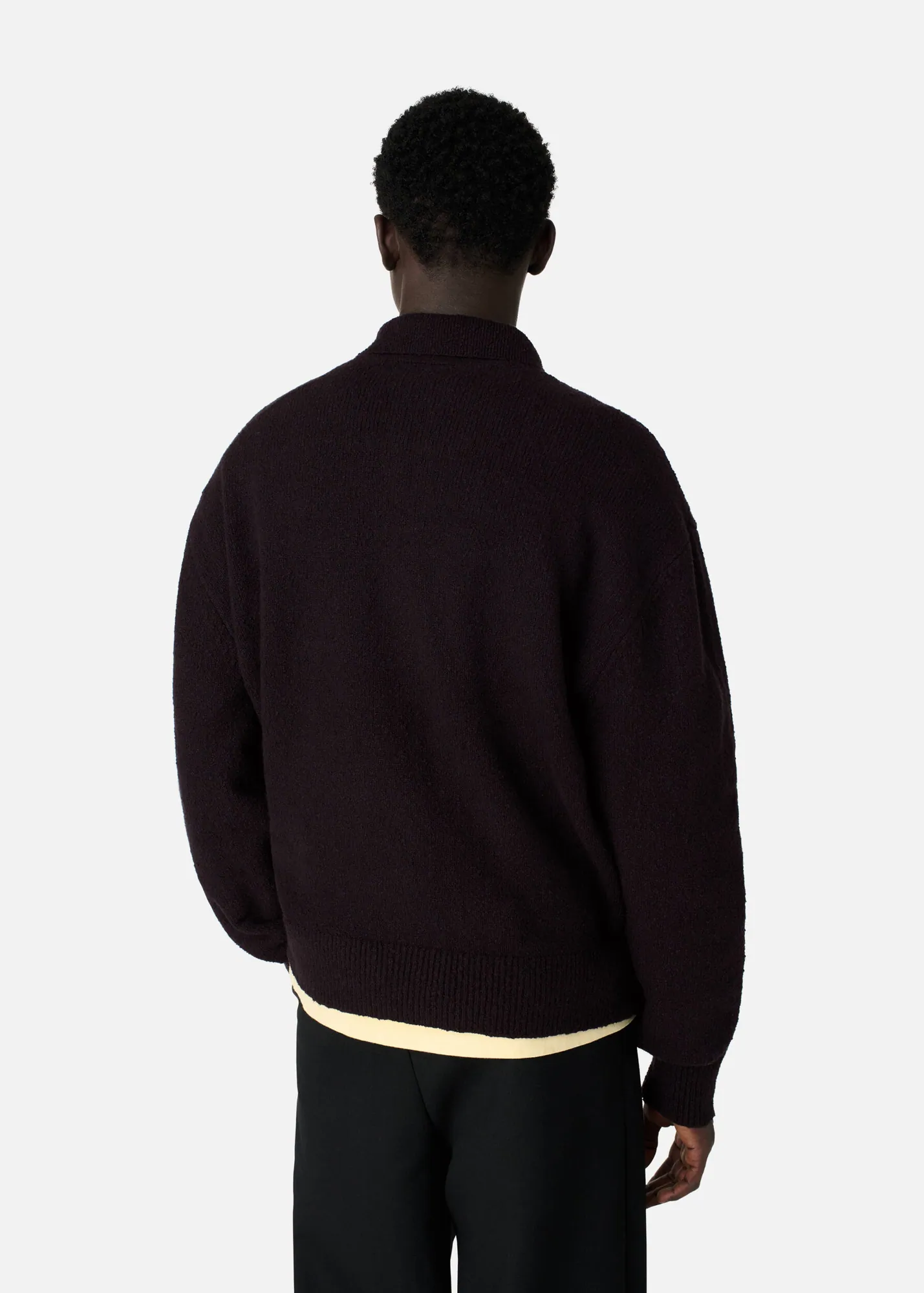 Scribble Polo Sweater