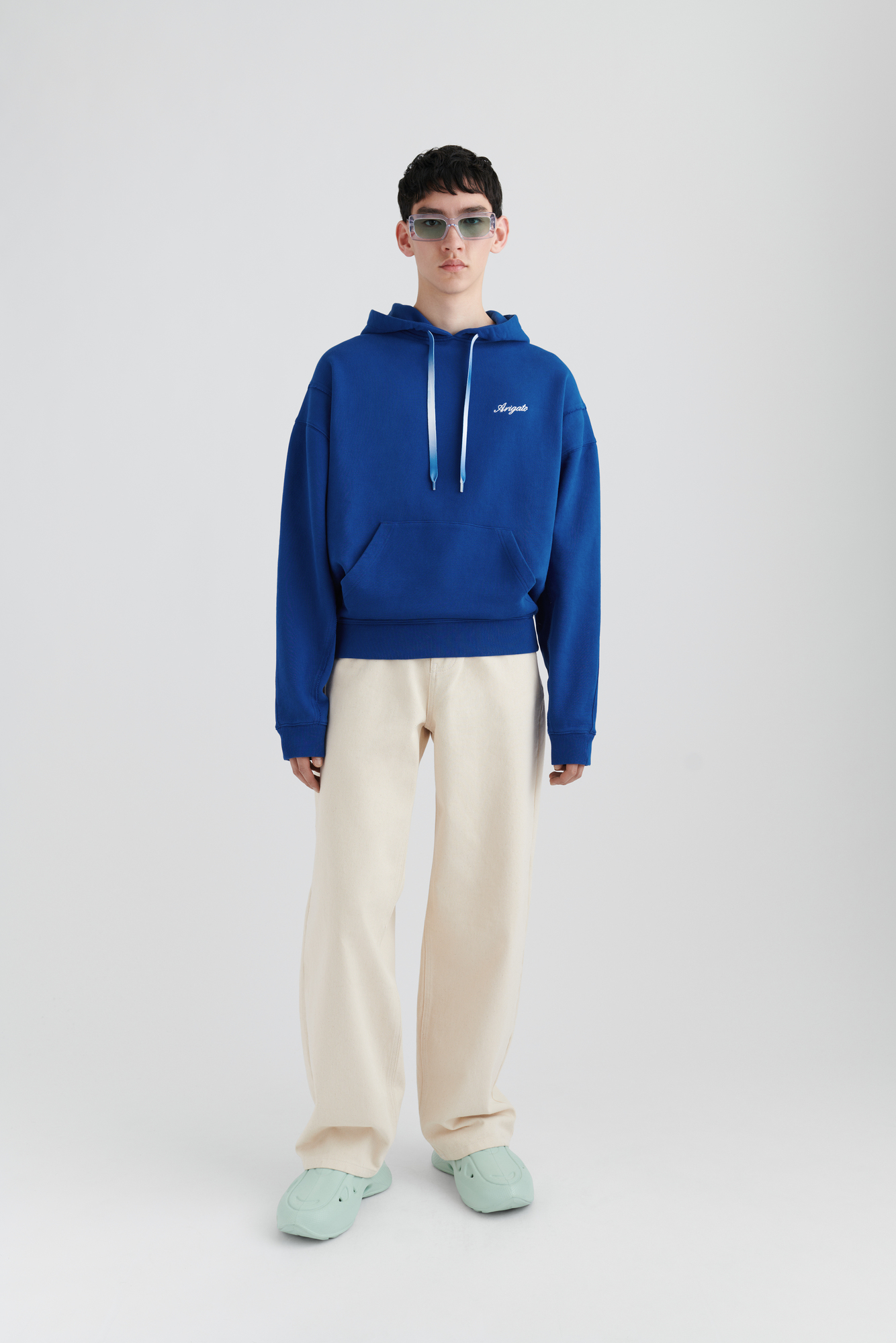 Chopped Ombré Hoodie