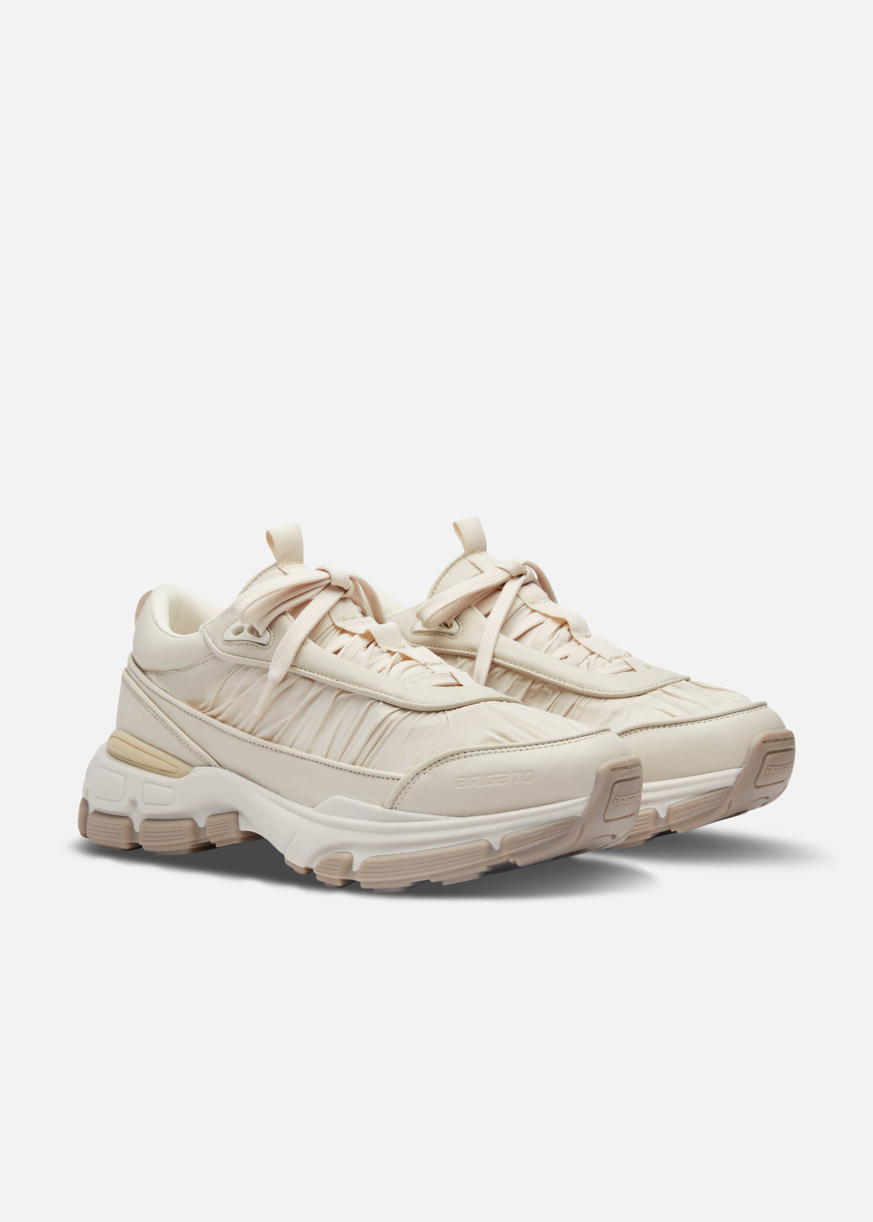 スニーカー AXEL ARIGATO Satellite Runner Sneakers Off-White/Green Axel Arigato: Off-White & Green Satellite Runner Sneakers