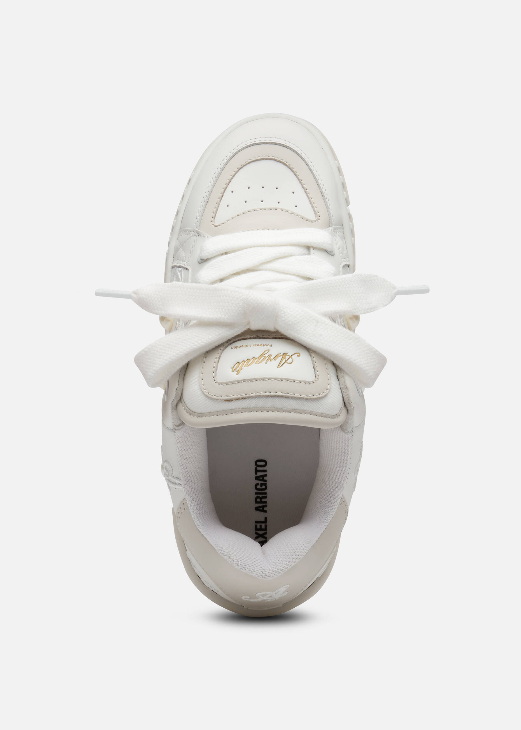【関税込み】Axel Arigato ホワイト Area Haze スニーカー Axel Arigato Area Haze Sneaker White/Grey | Grailed