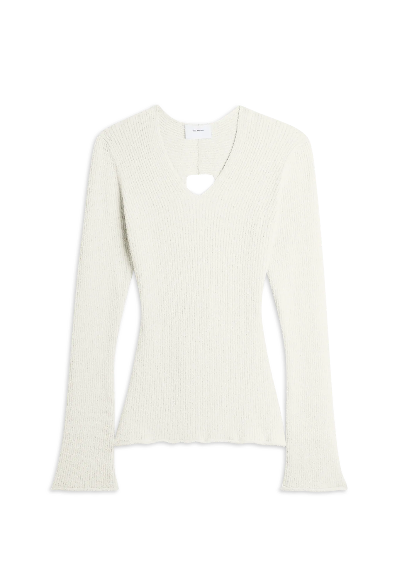 Tube Rib-Knit Wrap Top