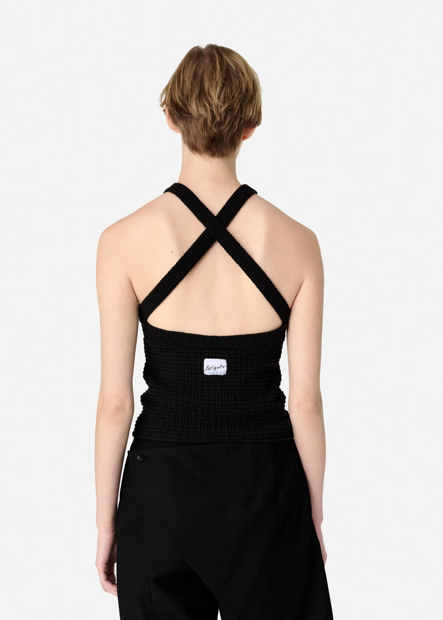 Halter Crochet Tank