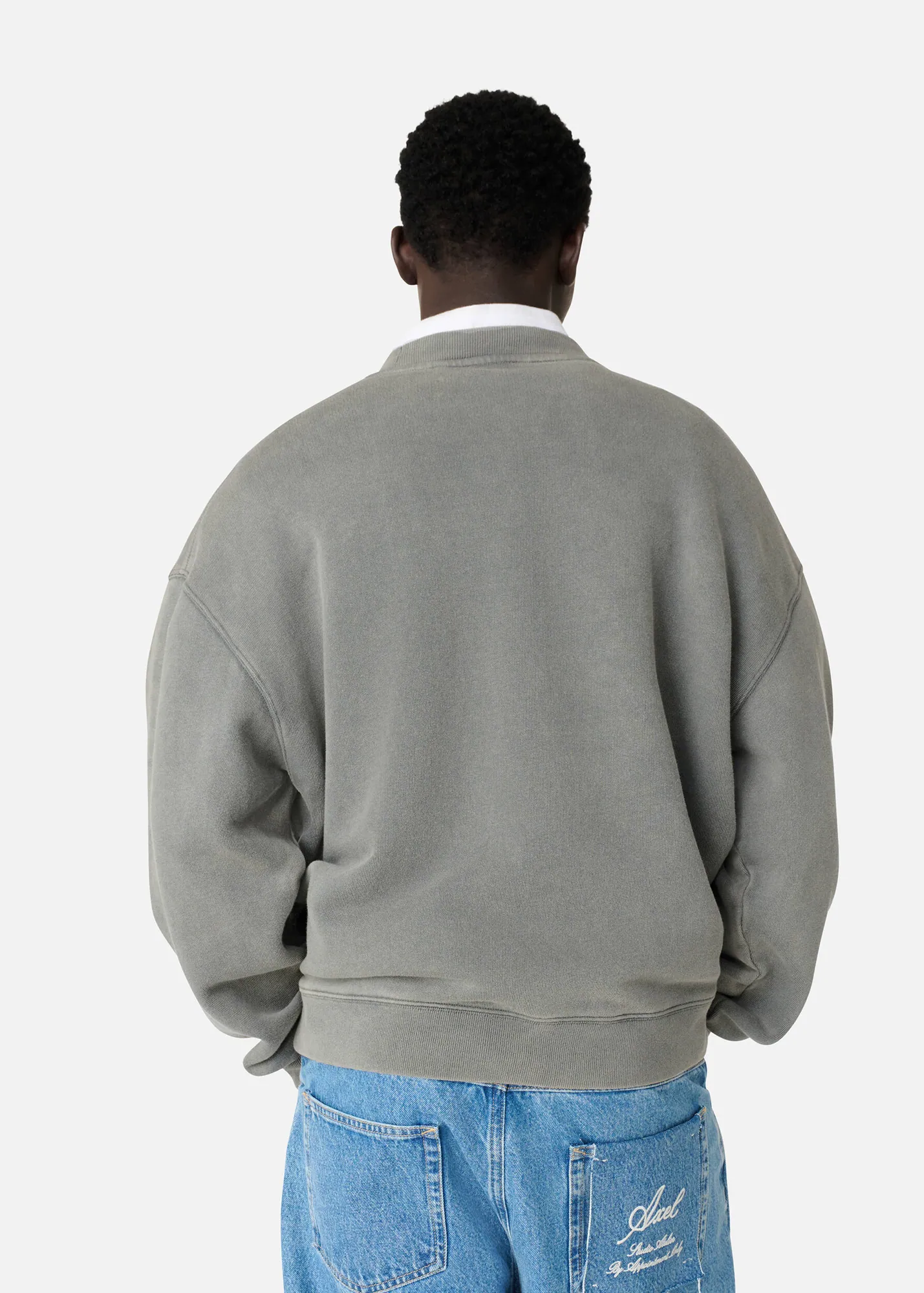 Distort Washed Sweatshirt