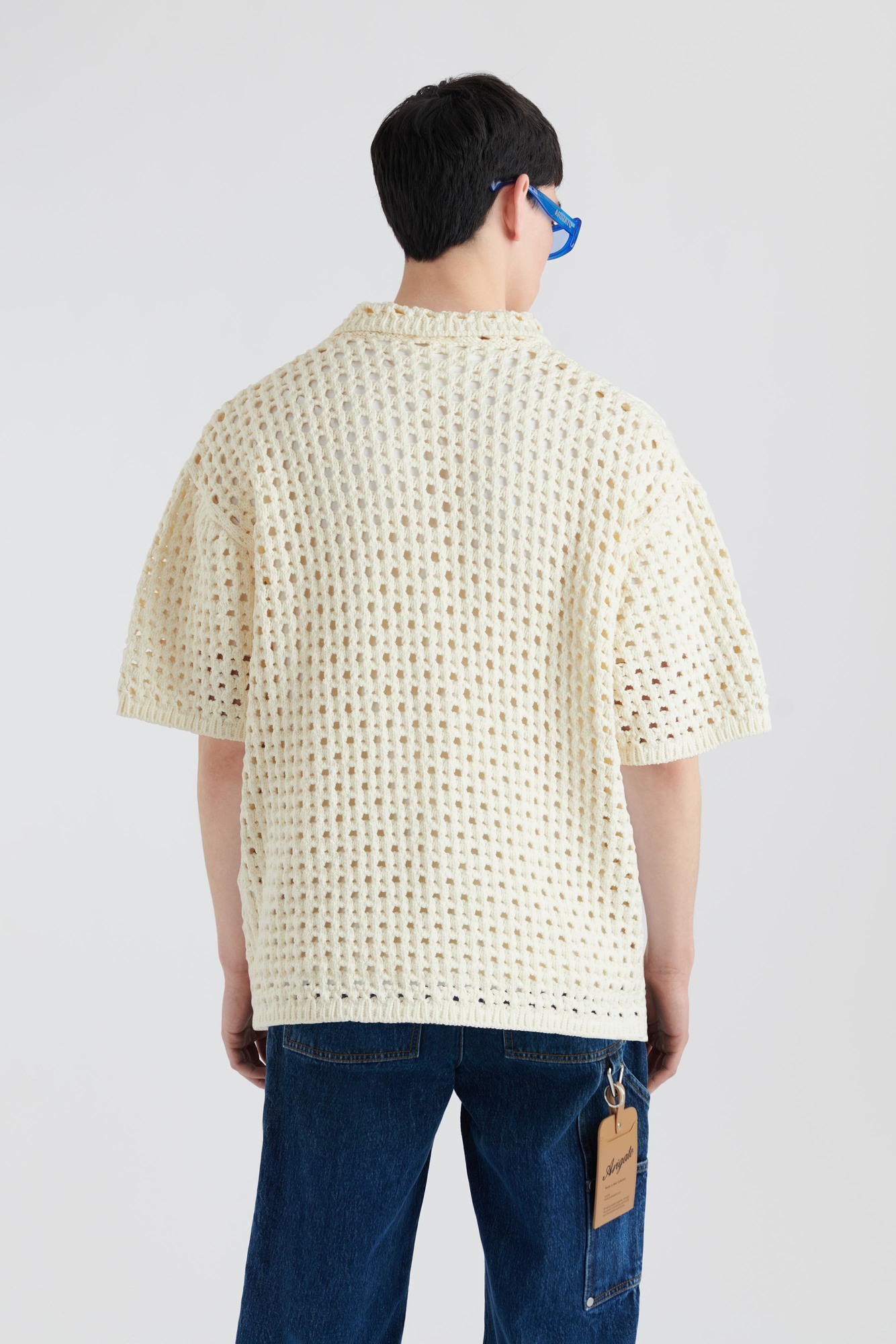Franco Mesh Knit Shirt