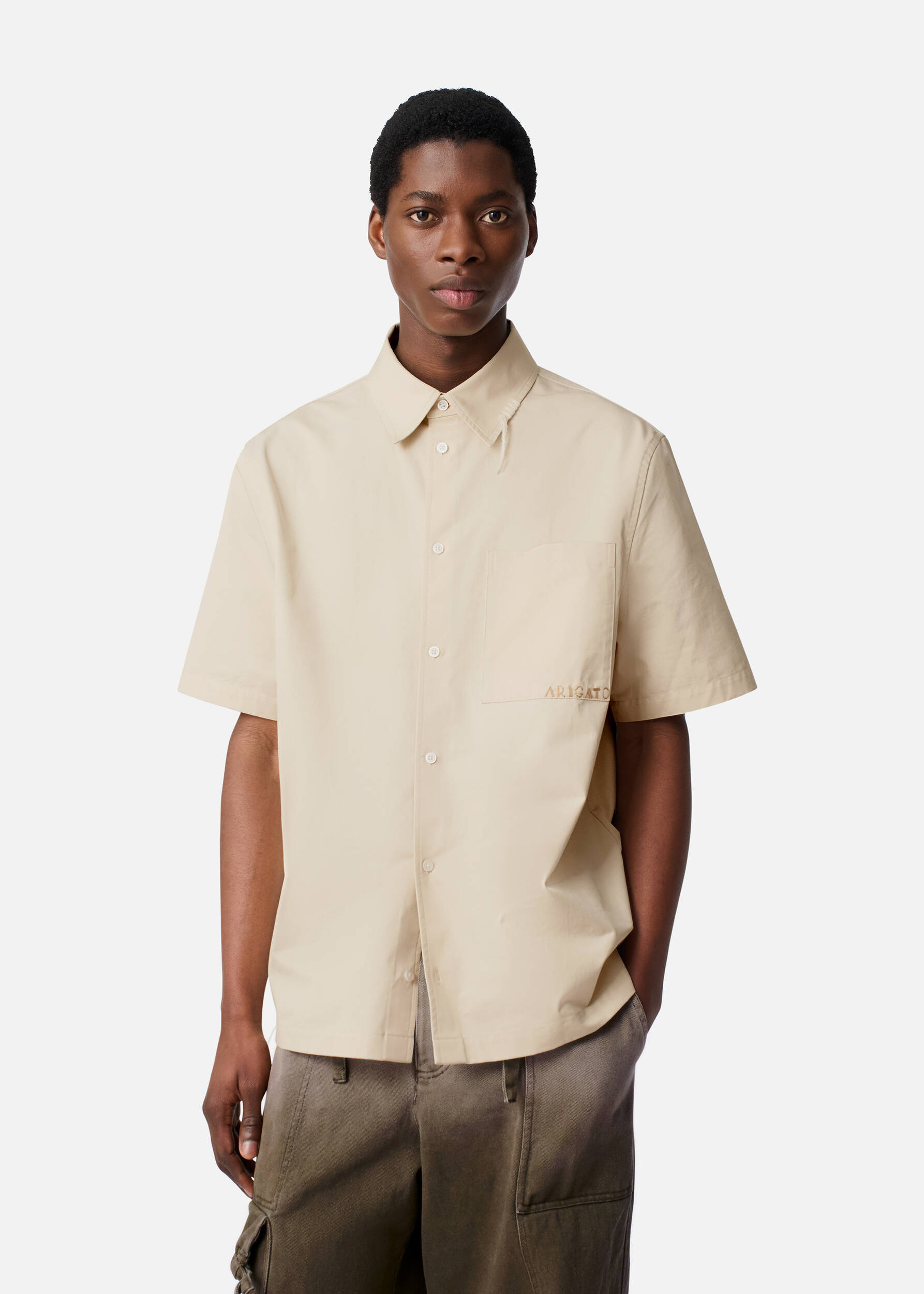 【関税込み】Axel Arigato ホワイト 'LDN' Tシャツ AXEL ARIGATO - Dylan Shirt