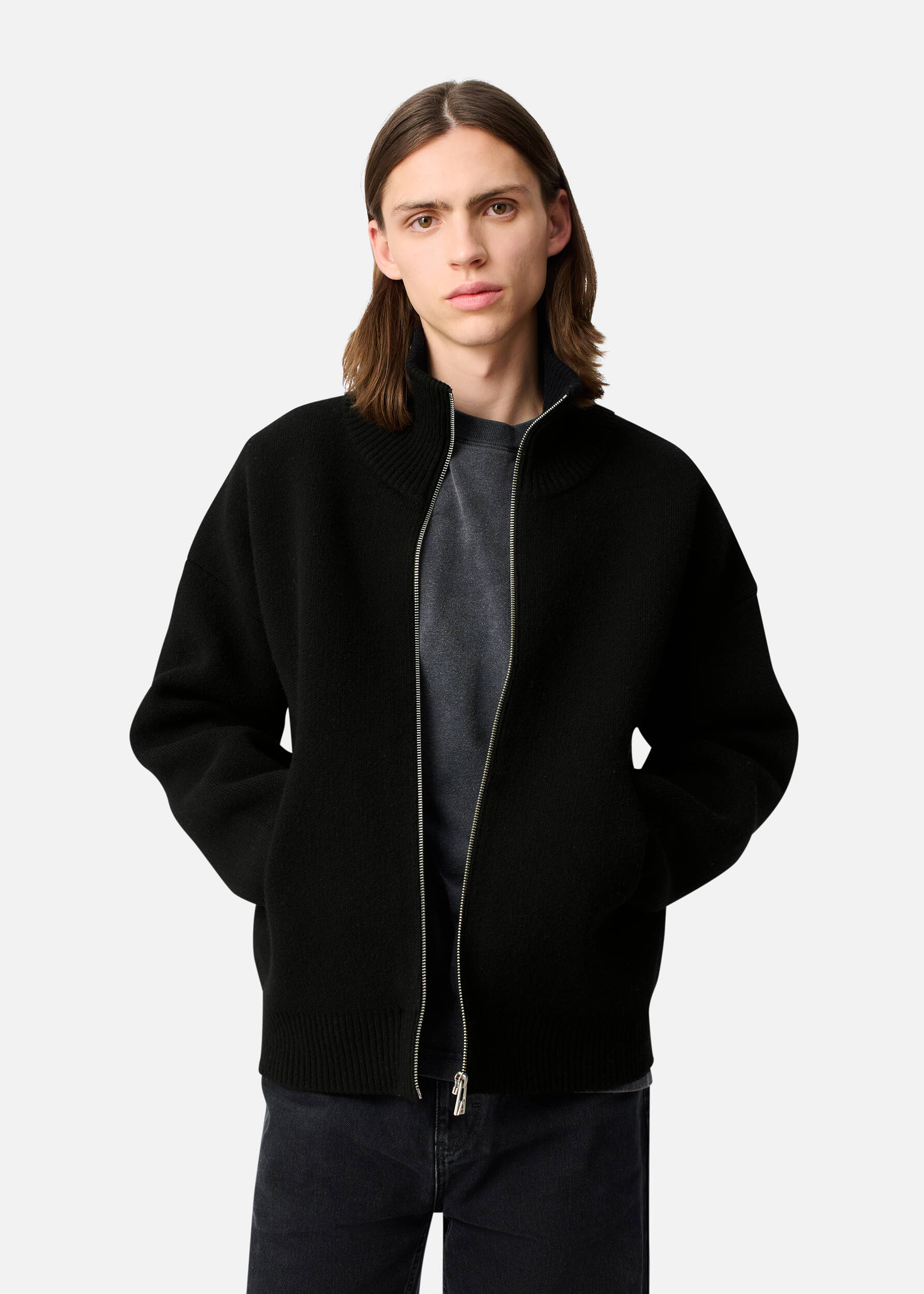  ブラック ジップアップジャケット XL AXEL ARIGATO - Core Zip-Up Sweater