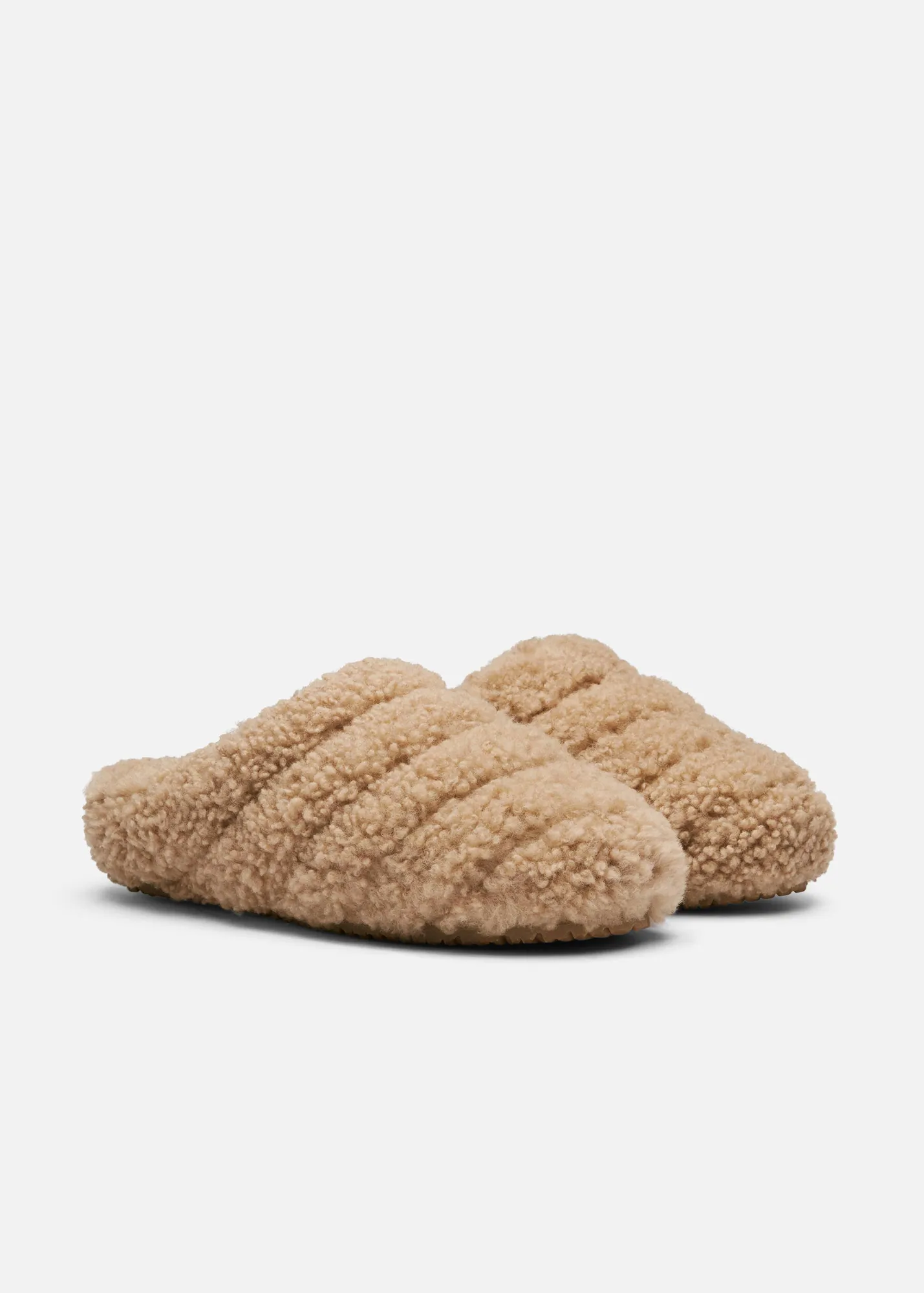 Snail Shearling Mule