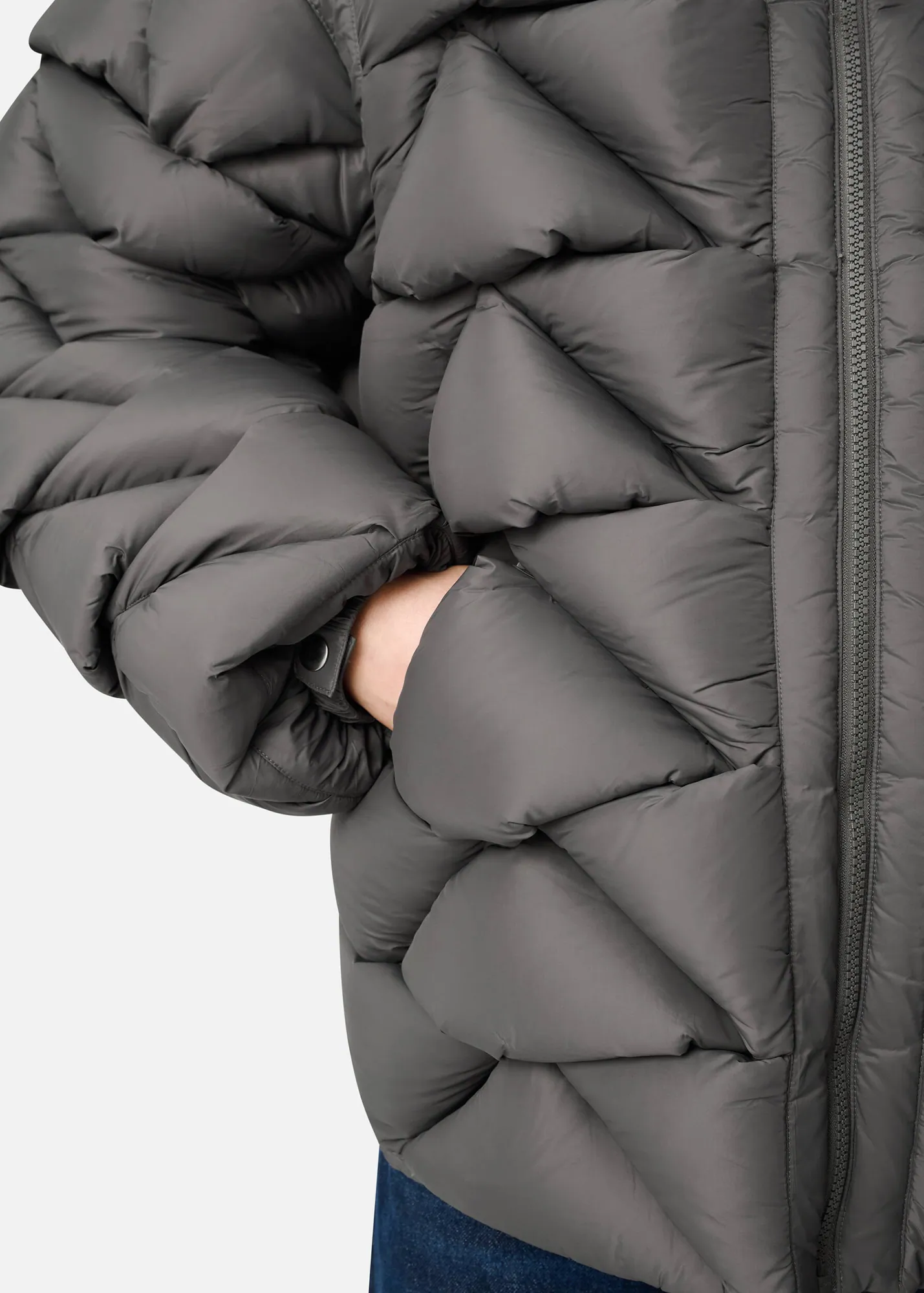 Knit Puffer Jacket