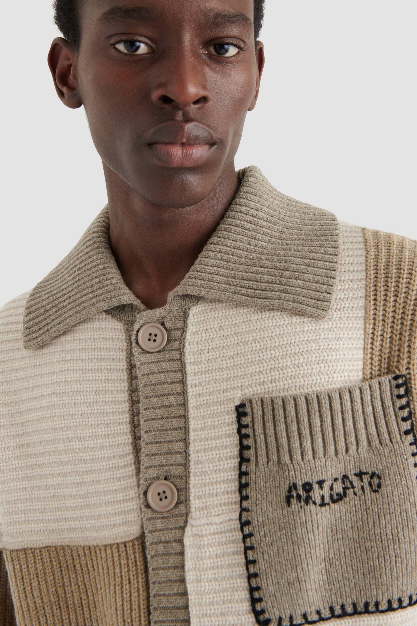 Franco Patch Cardigan