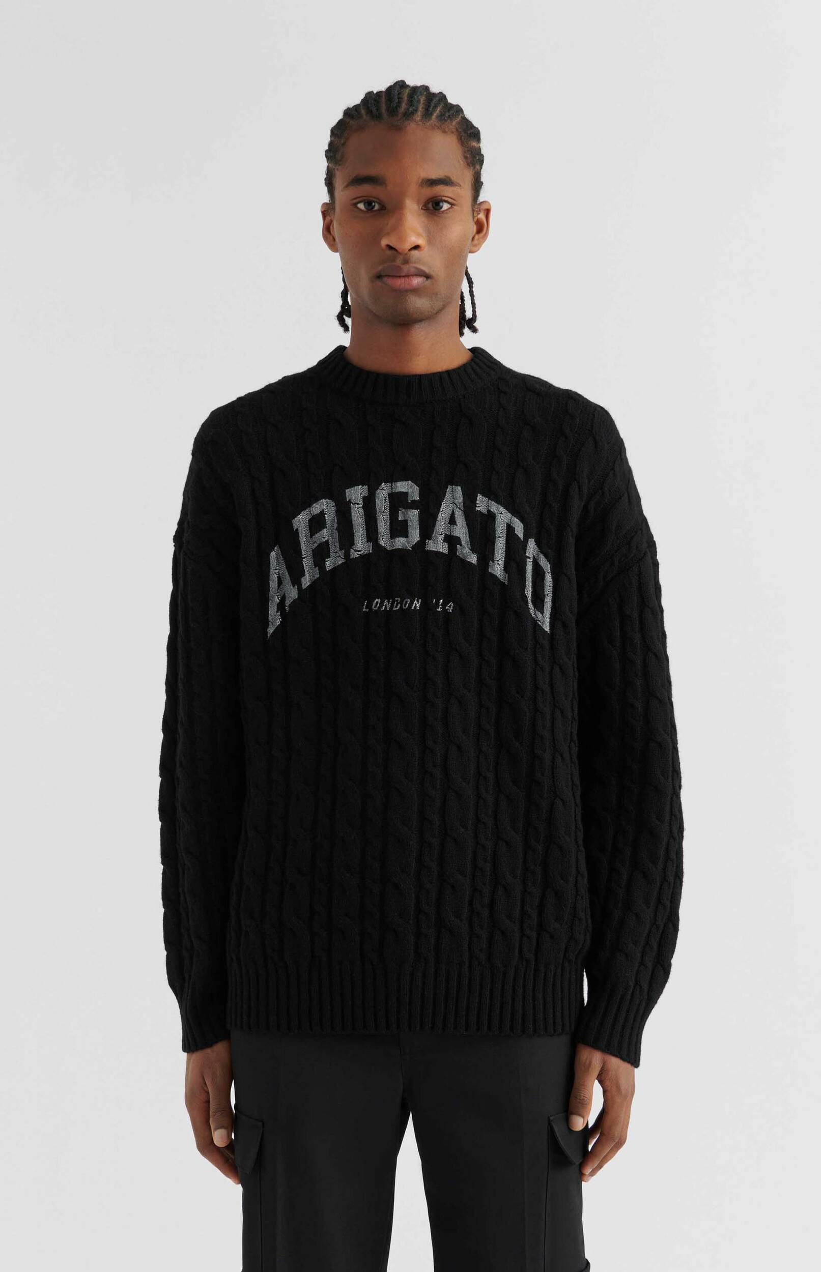 【関税込み】Axel Arigato ブラック Rook スウェットシャツ AXEL ARIGATO - Wyn Boucle Overshirt