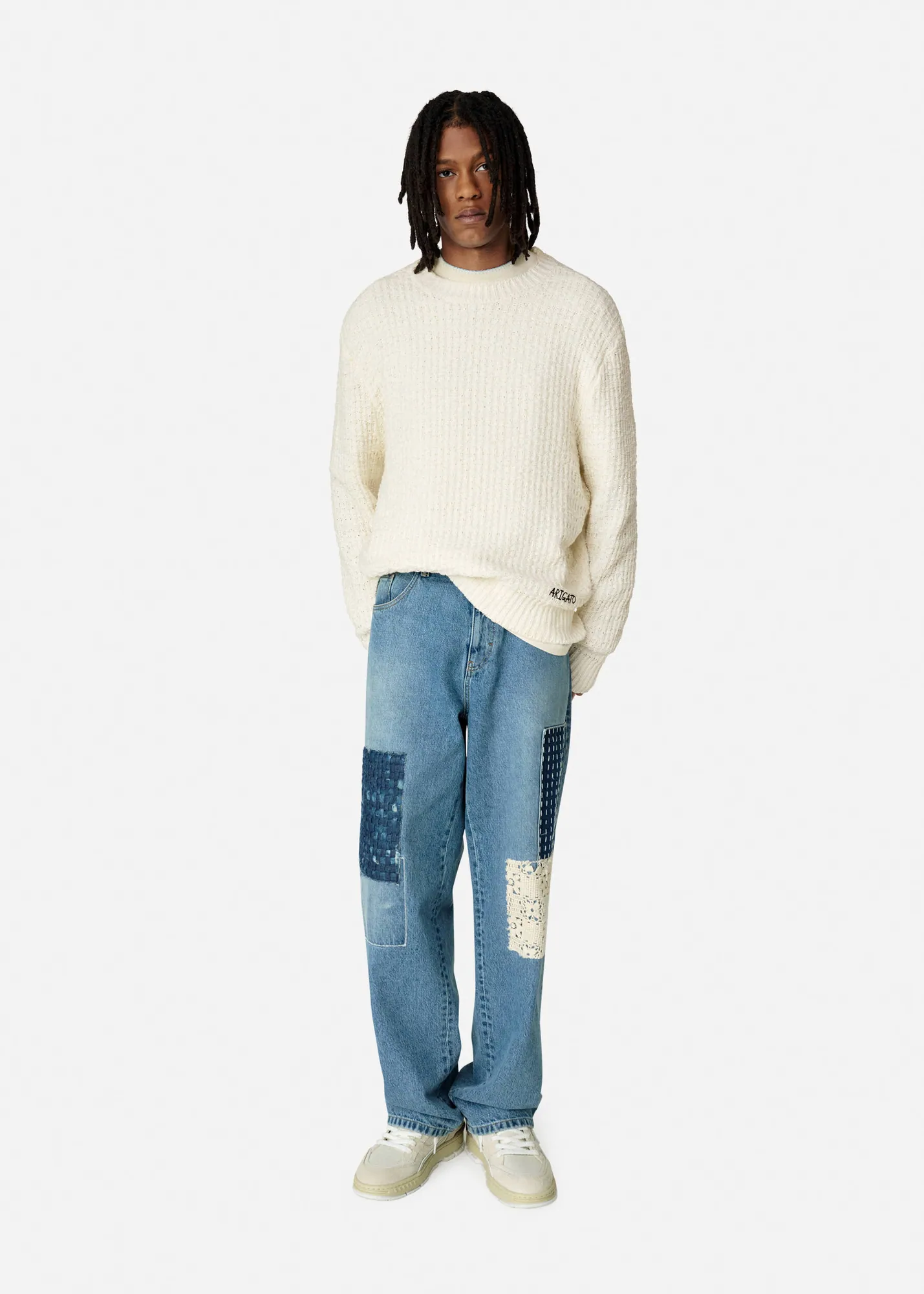 Grid Sweater