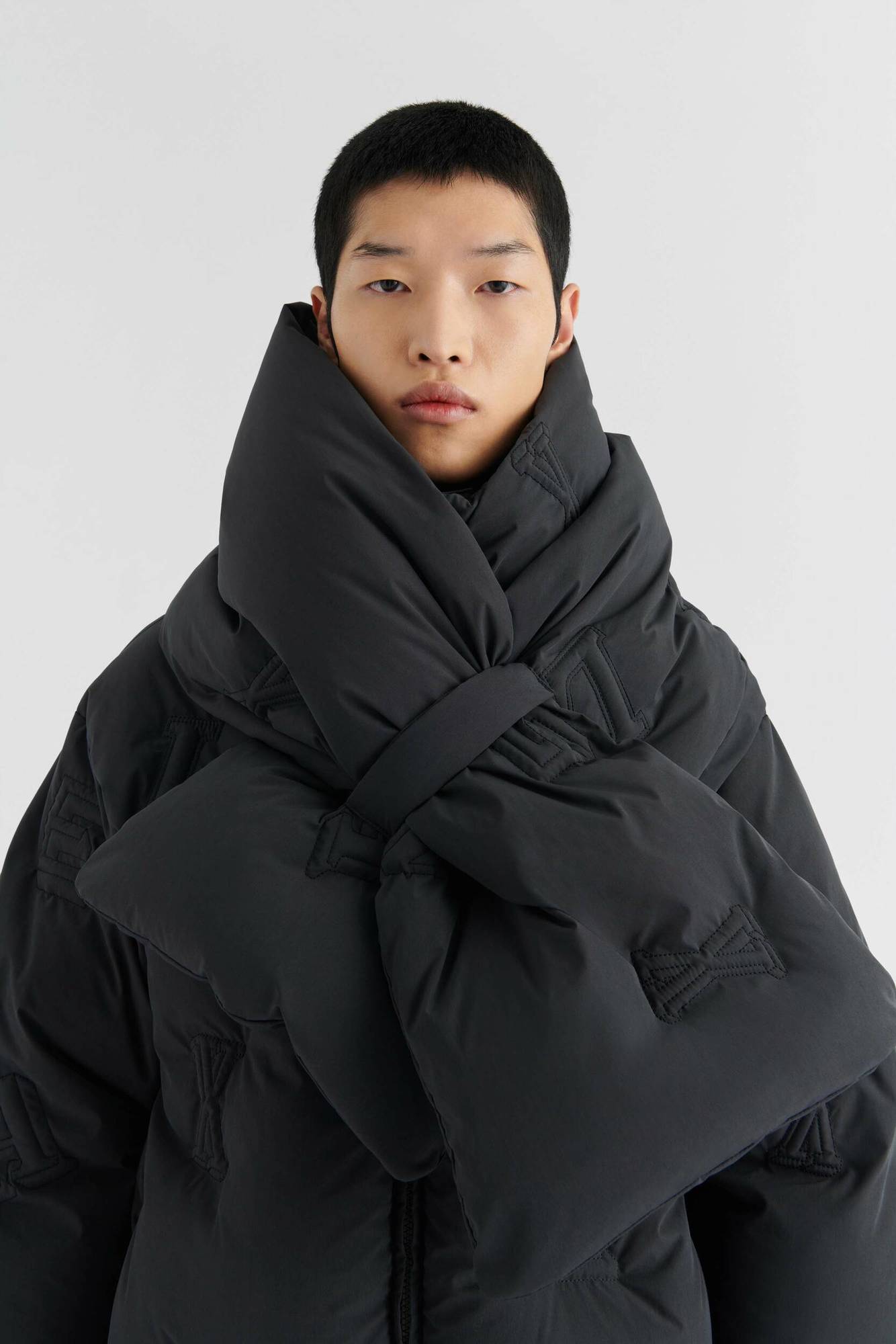 AXEL ARIGATO - Monogram Quilted Puffer Jacket